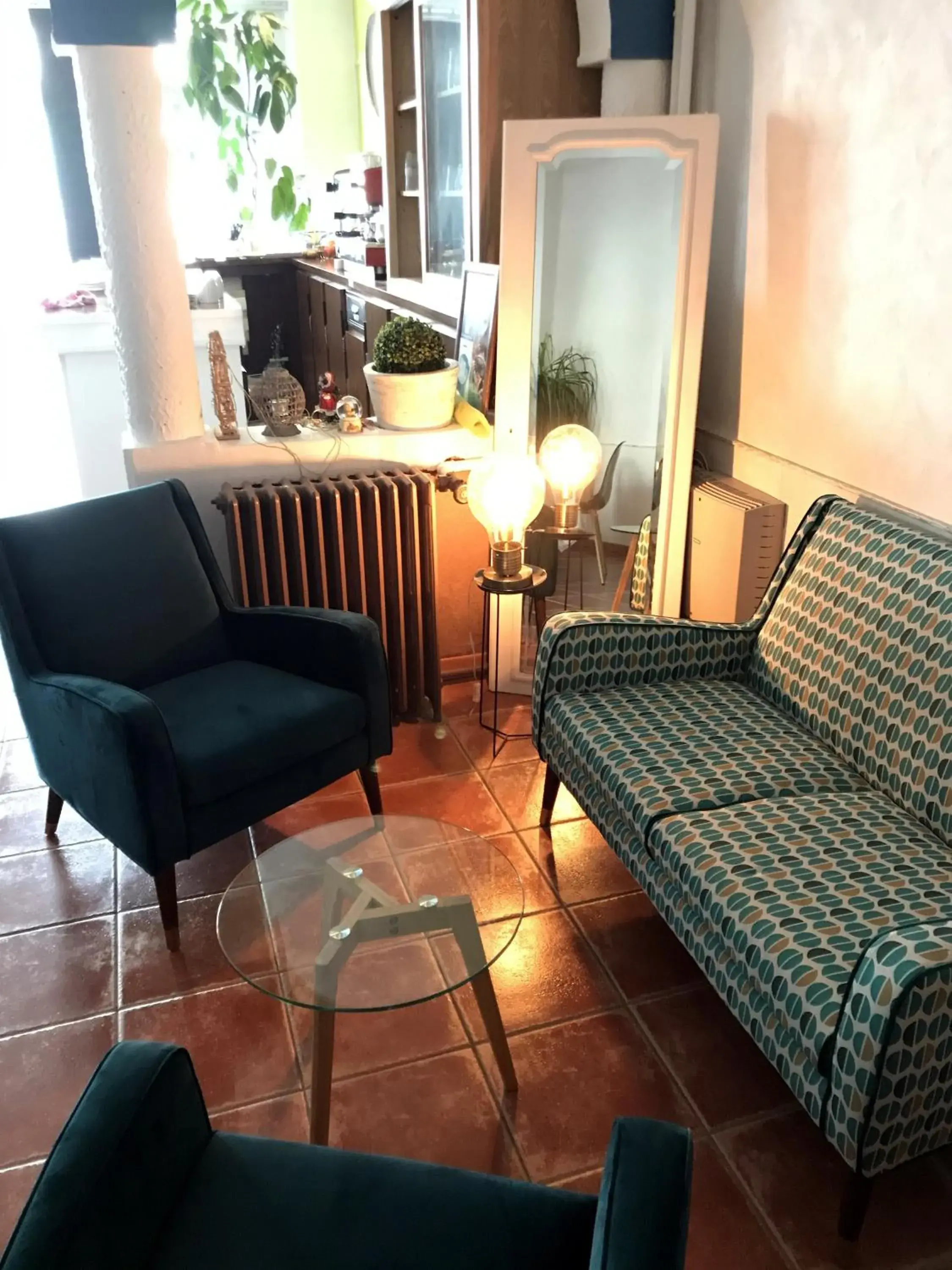 Living room, Seating Area in Logis Hotel L'Occitan