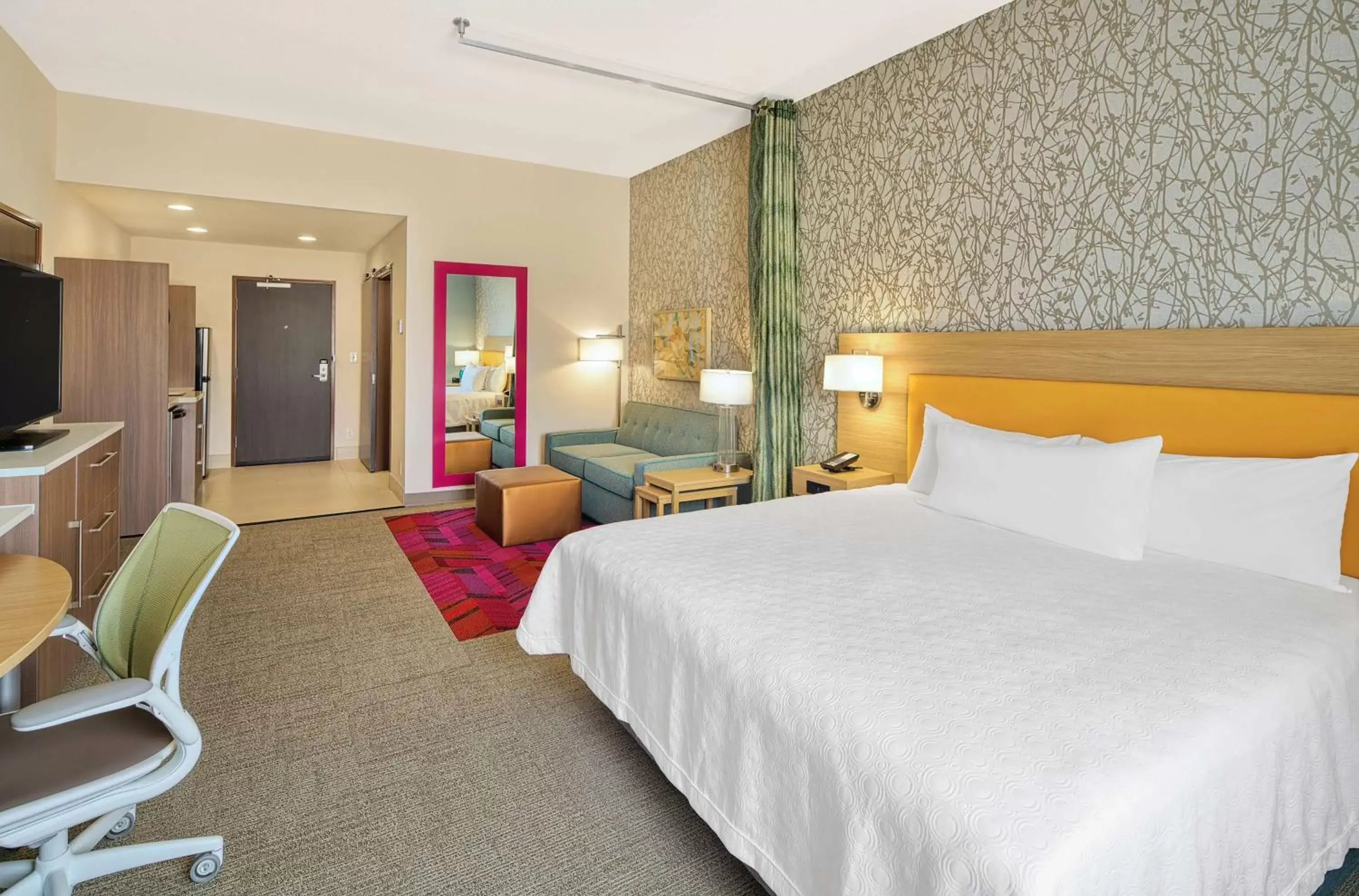 Photo of the whole room, Bed in Home2 Suites By Hilton Batesville Photo of the whole room, Bed in Home2 Suites By Hilton Batesville