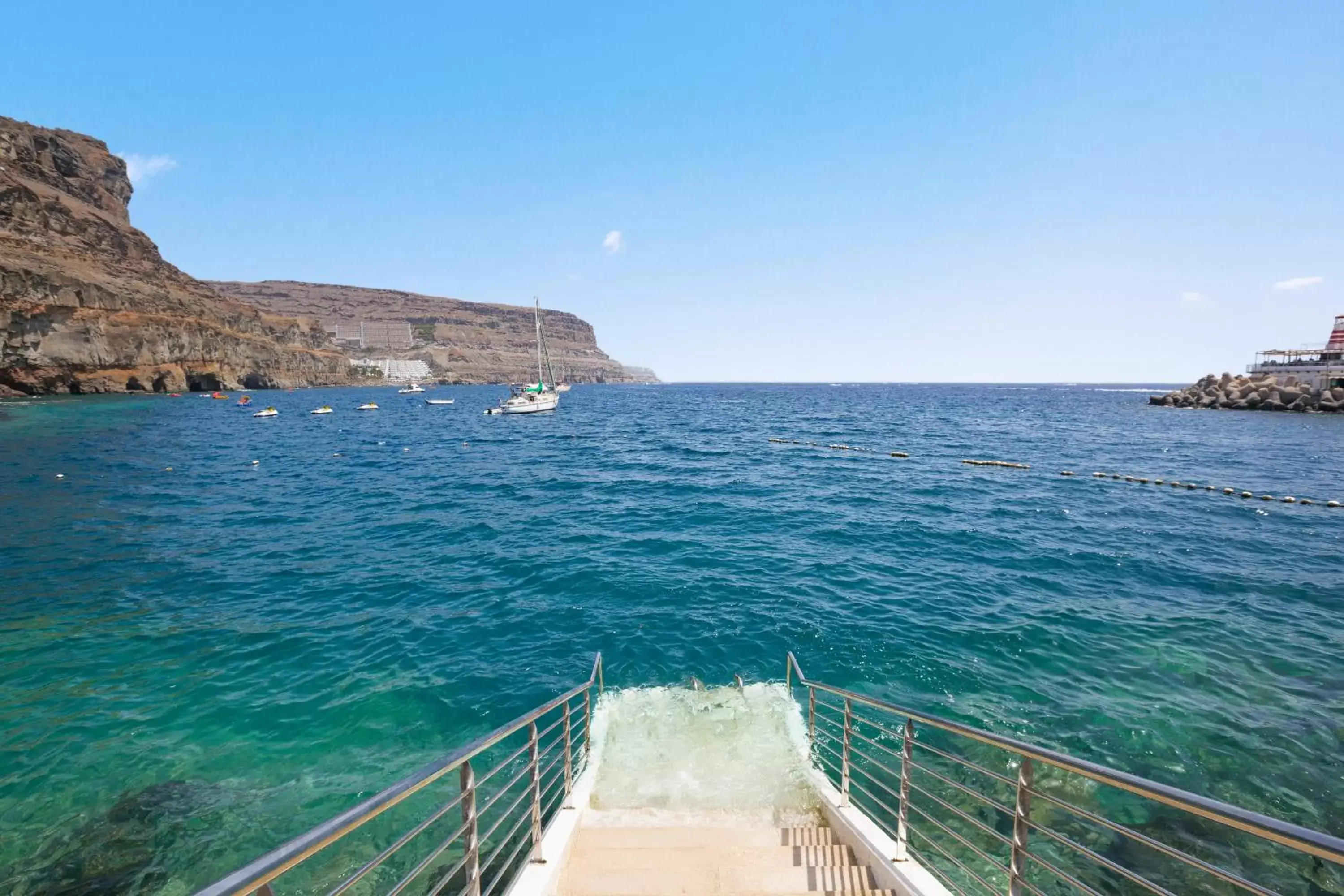 Sea view in Hotel LIVVO Puerto de Mogán