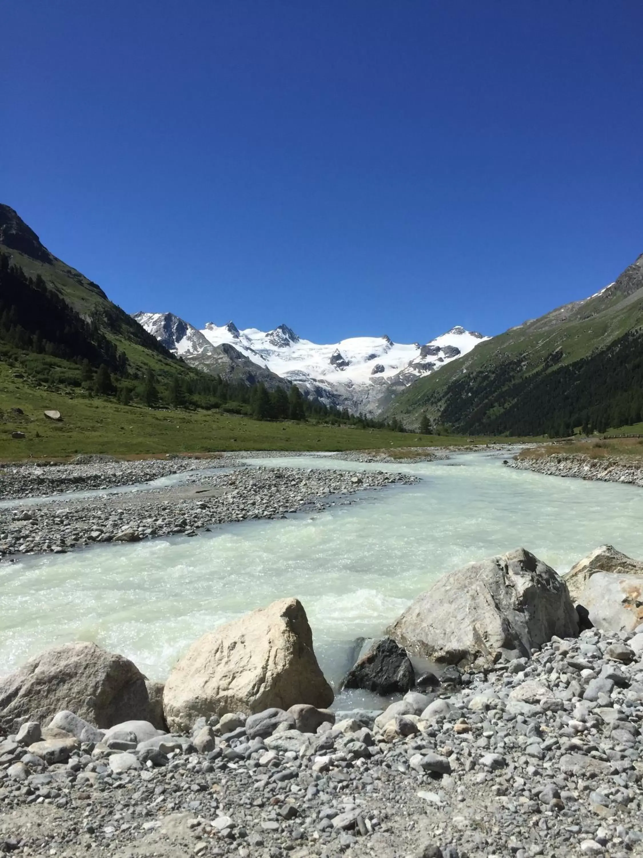 Natural landscape in Hotel Roseg-Gletscher