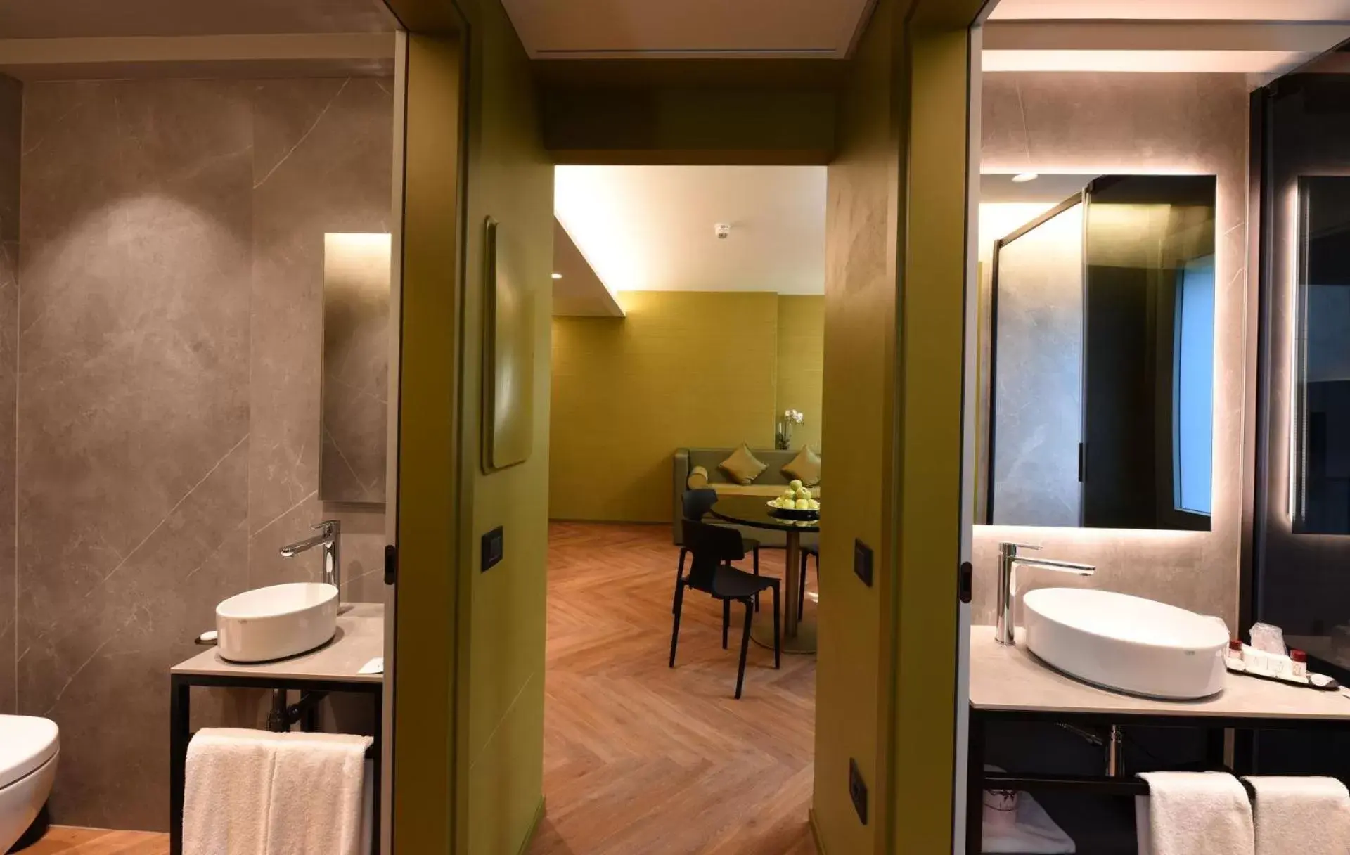 Bathroom in Rosa Salva Hotel