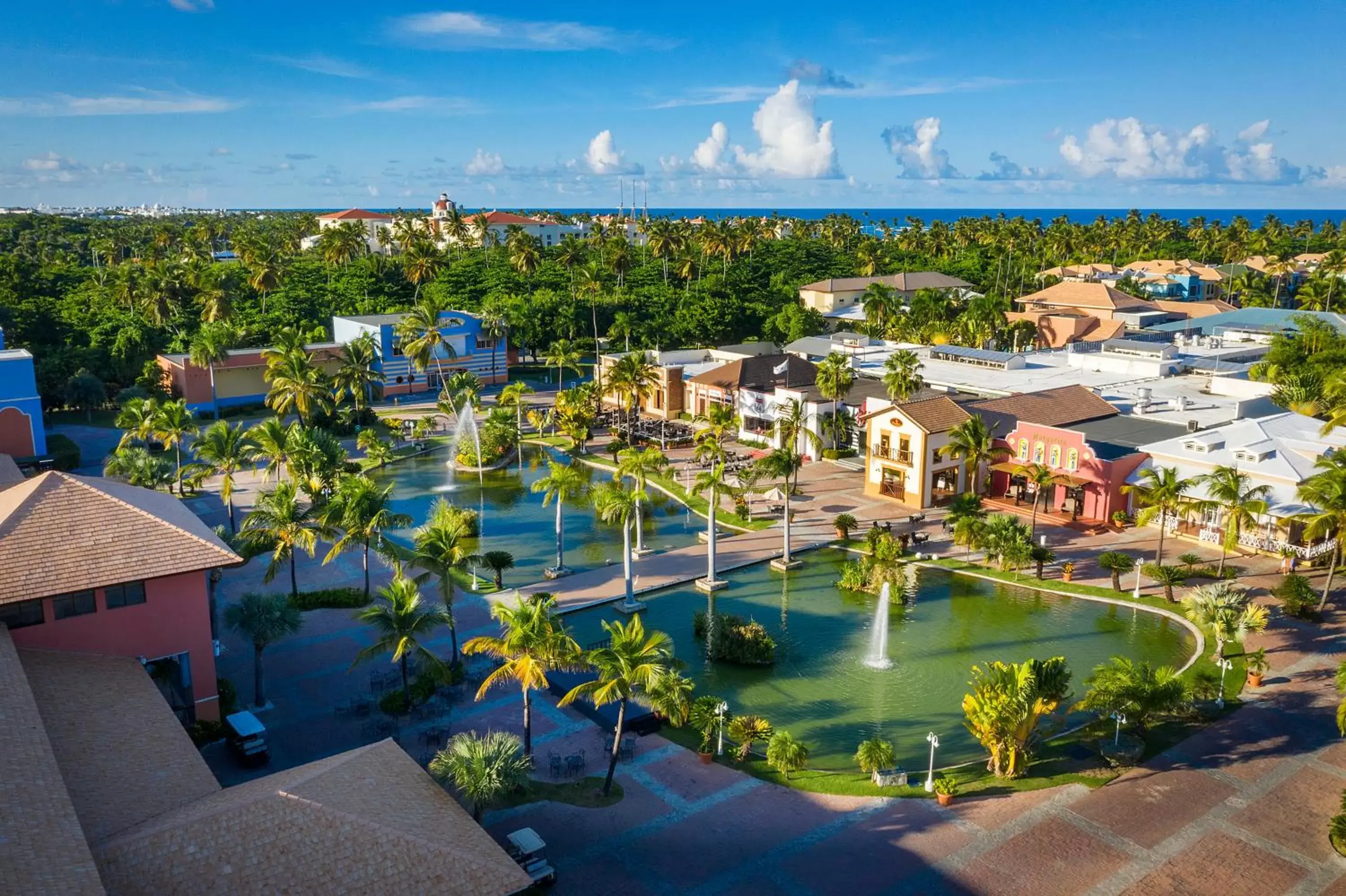 Bird's eye view, Bird's-eye View in Ocean Blue & Sand Beach Resort - All Inclusive