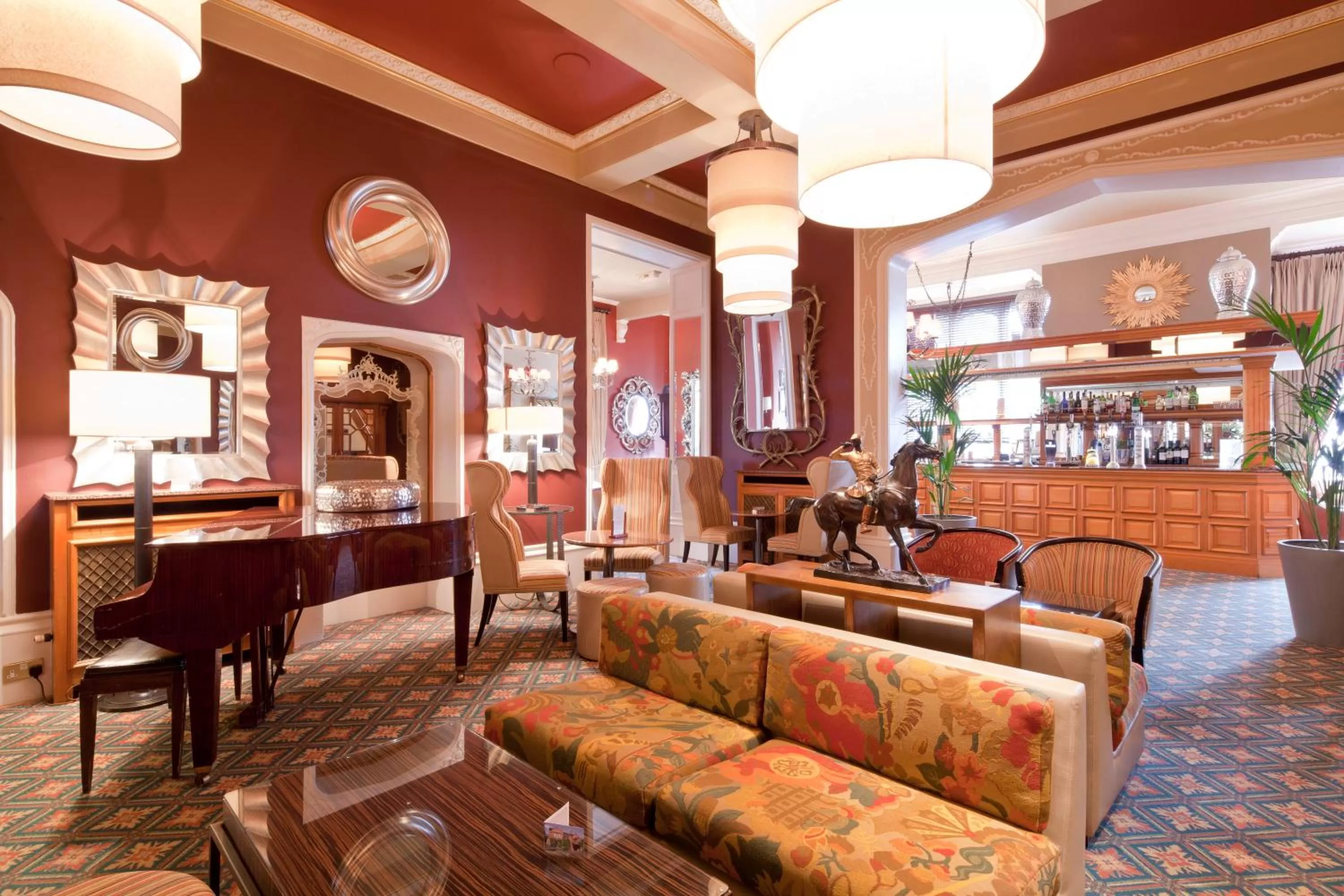 Lounge or bar in Best Western Plough and Harrow Hotel