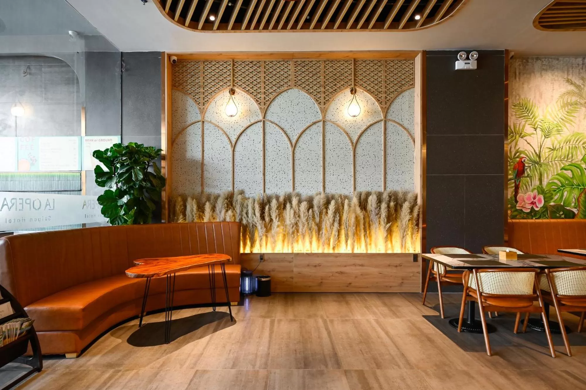 Lobby or reception in La Opera Saigon Hotel