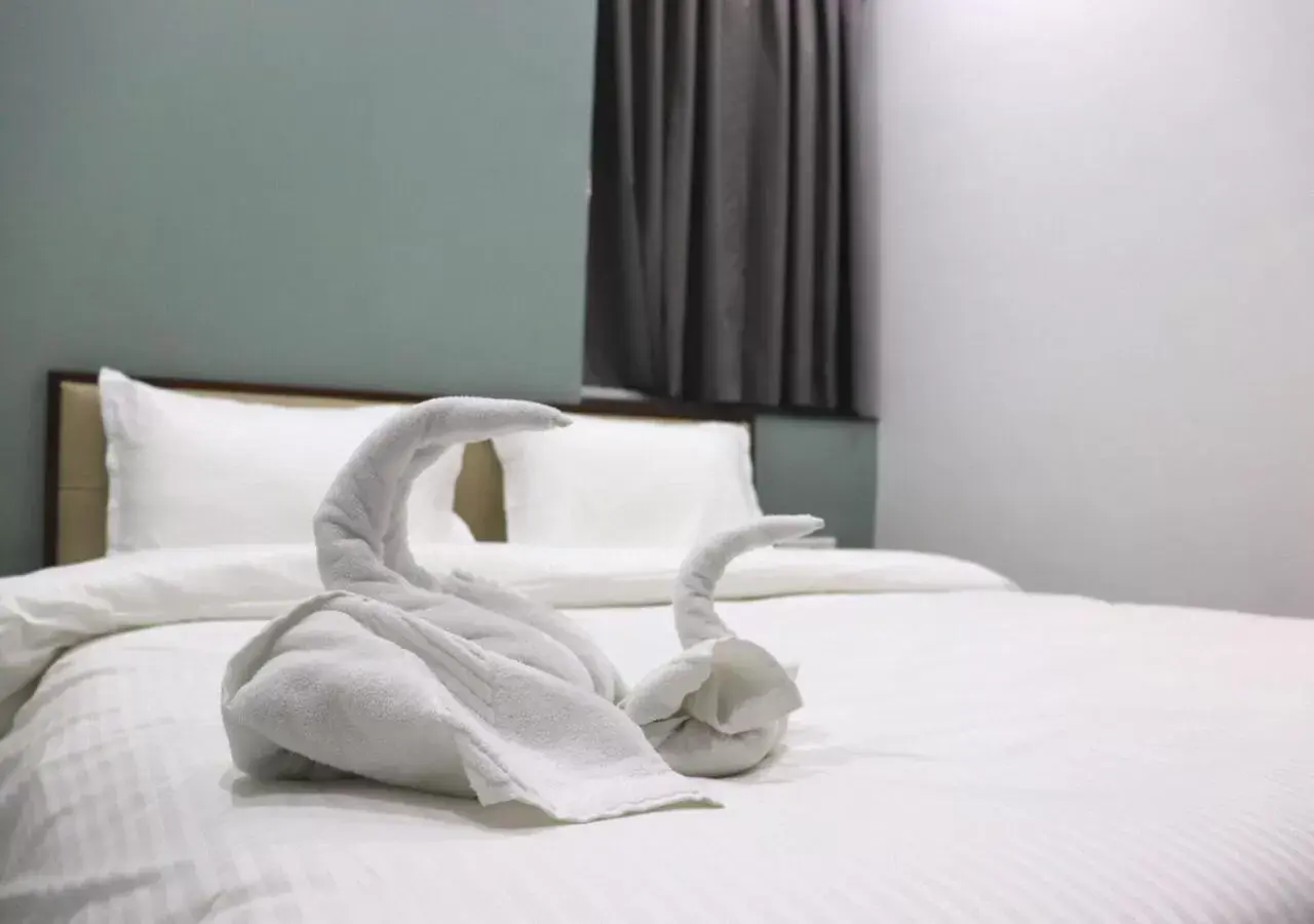 Bed in Sharman Suites Bed in Sharman Suites