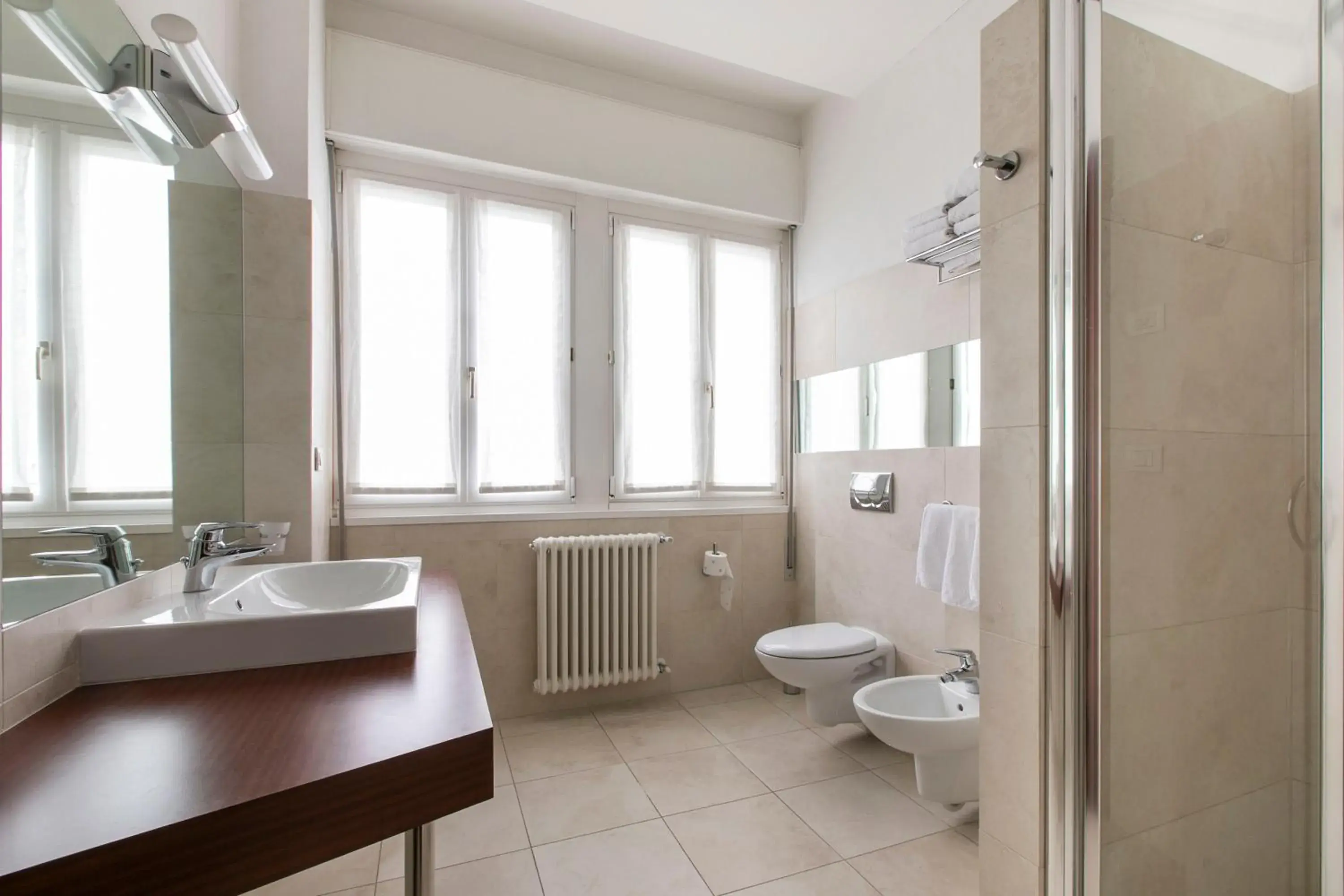 Bathroom in Hotel Conradi