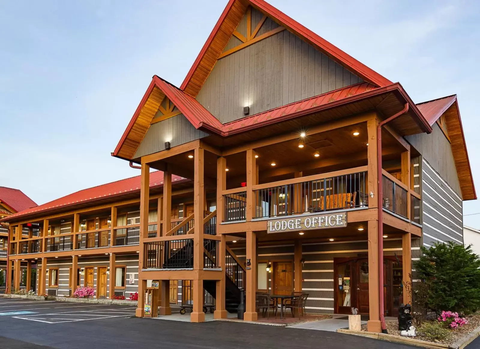 Property building, Facade/Entrance in Timbers Lodge
