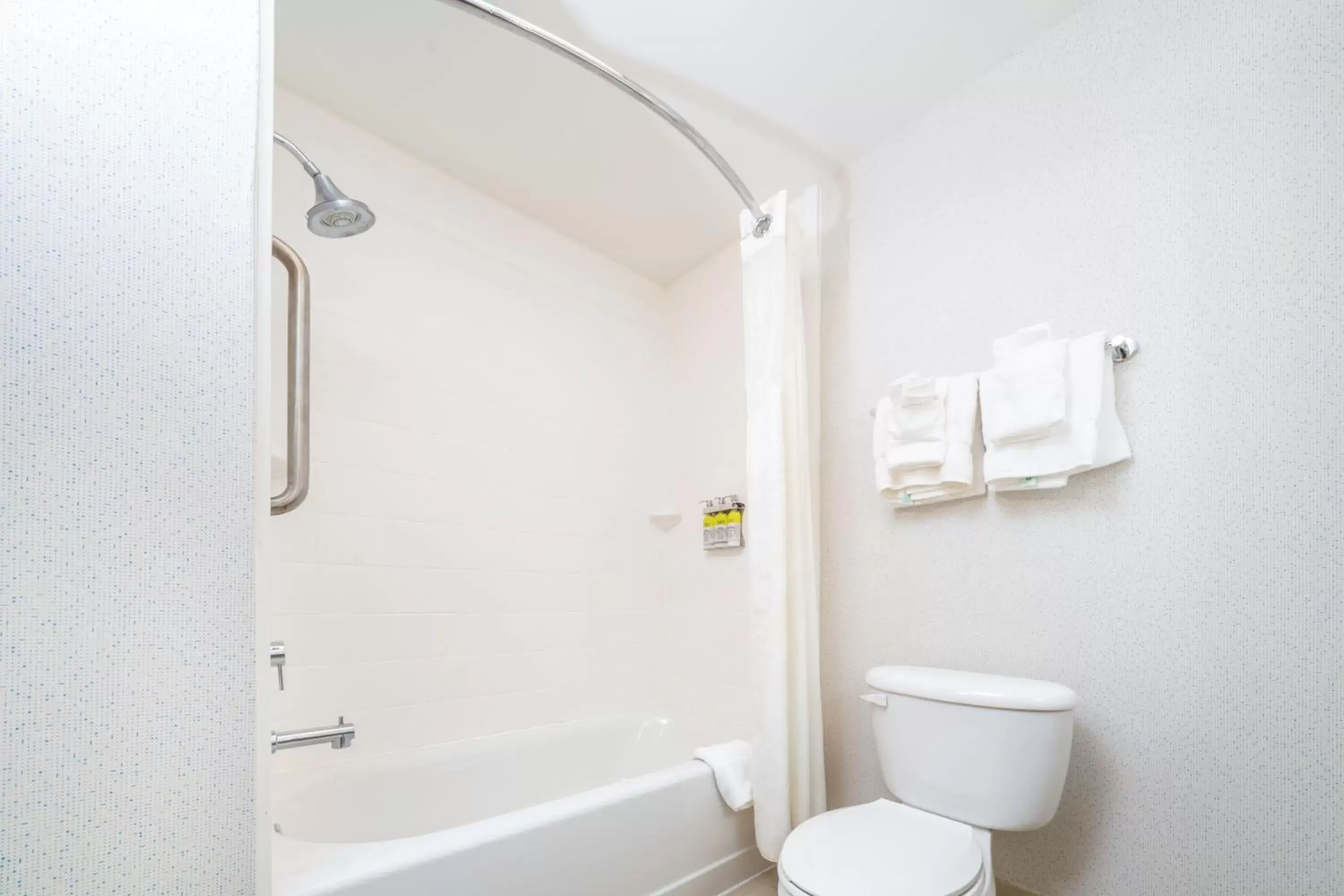Toilet, Bathroom in Holiday Inn Express Rochelle, an IHG Hotel