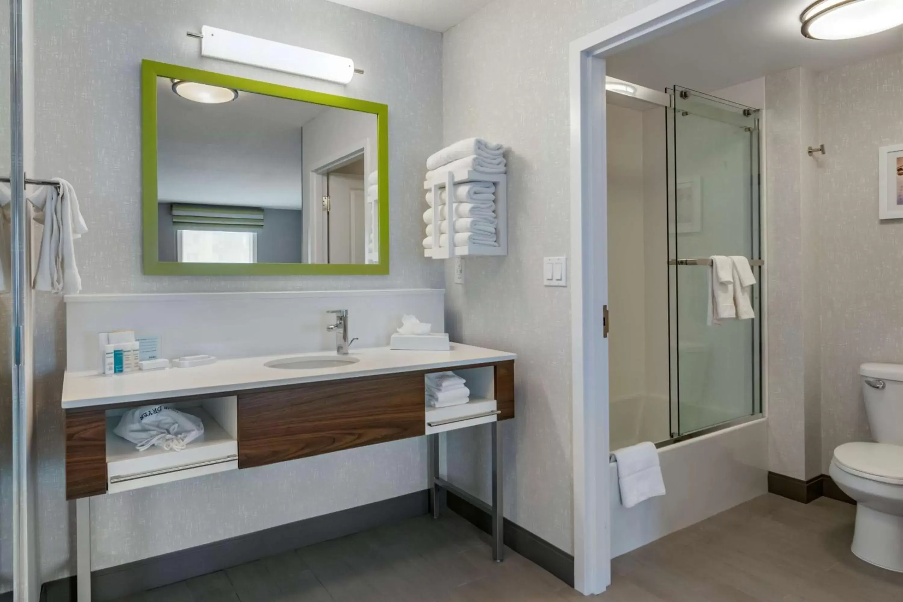 Bathroom in Hampton Inn & Suites Edmonton/West