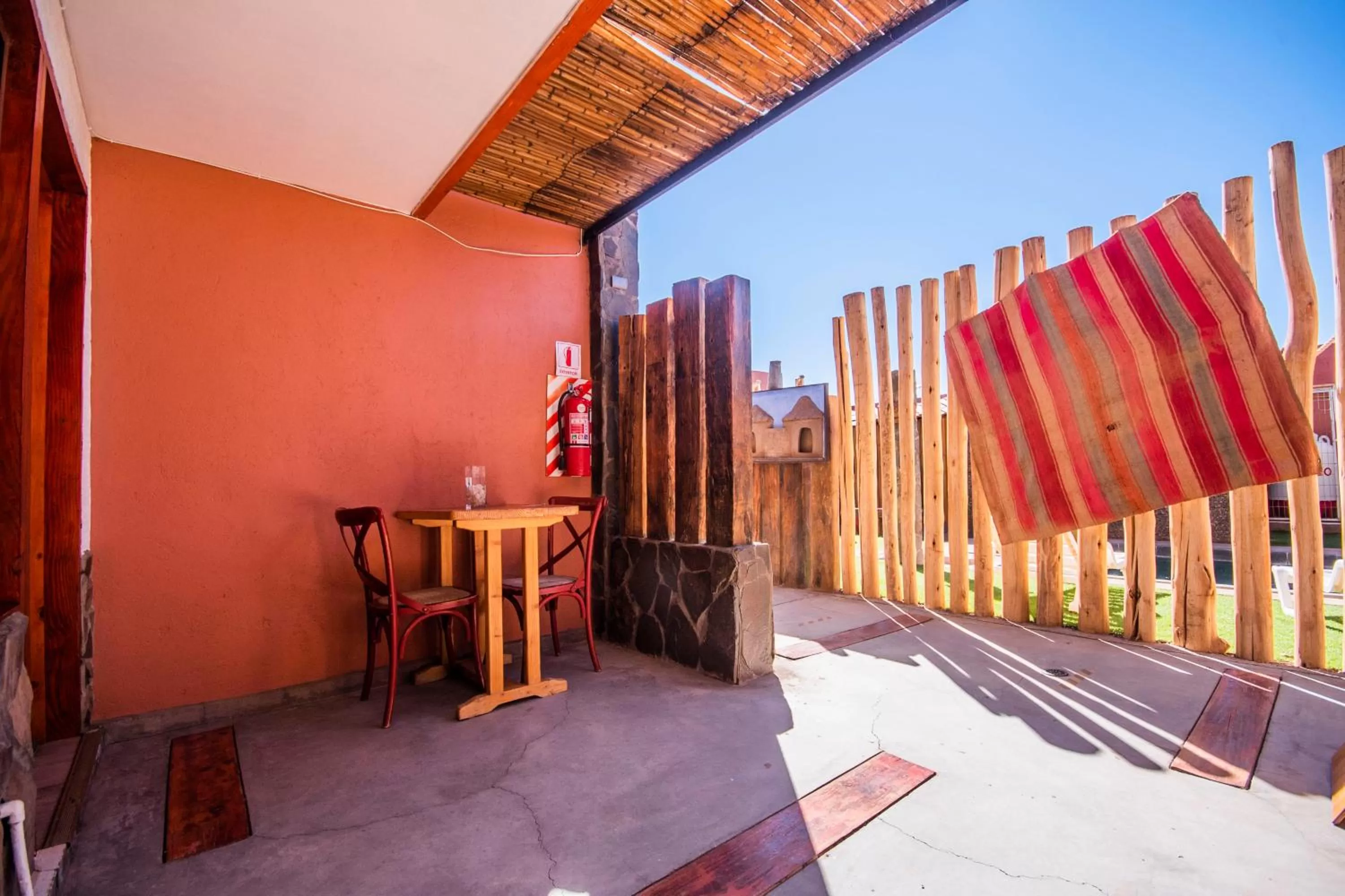 Balcony/Terrace in Hotel Casa Algarrobo
