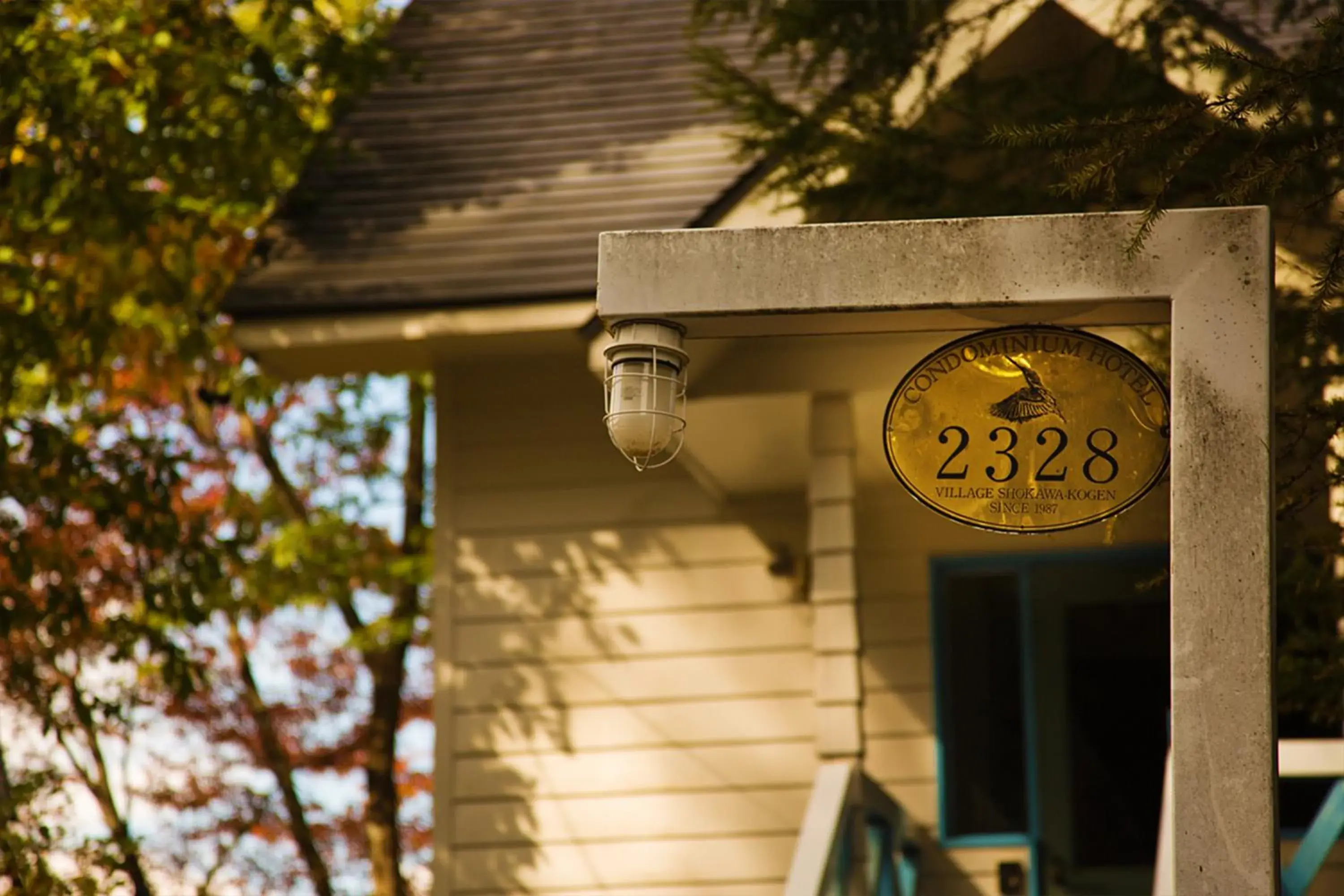 Decorative detail in Resort Villa Takayama