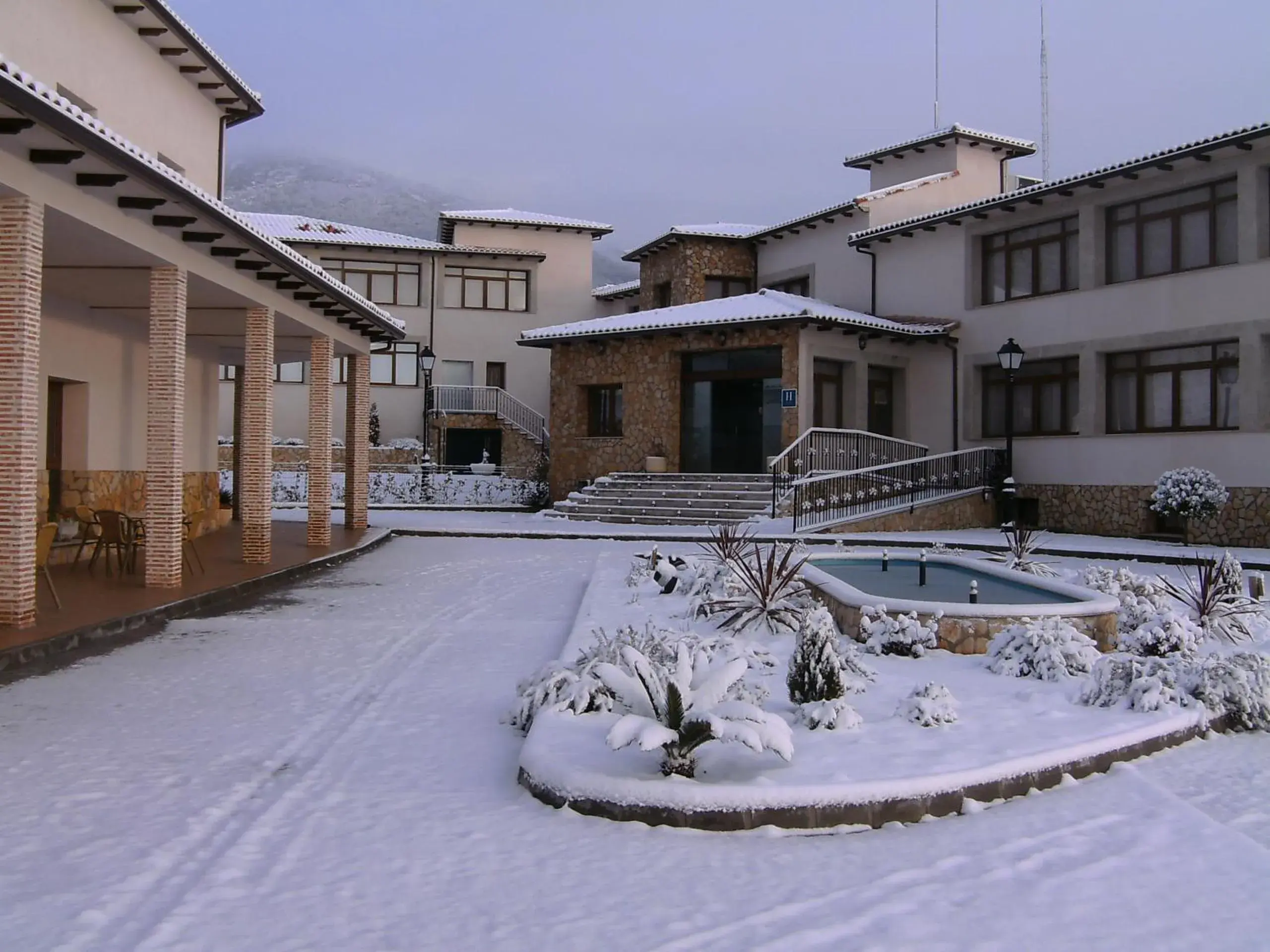 Facade/entrance, Winter in Mirador de La Portilla