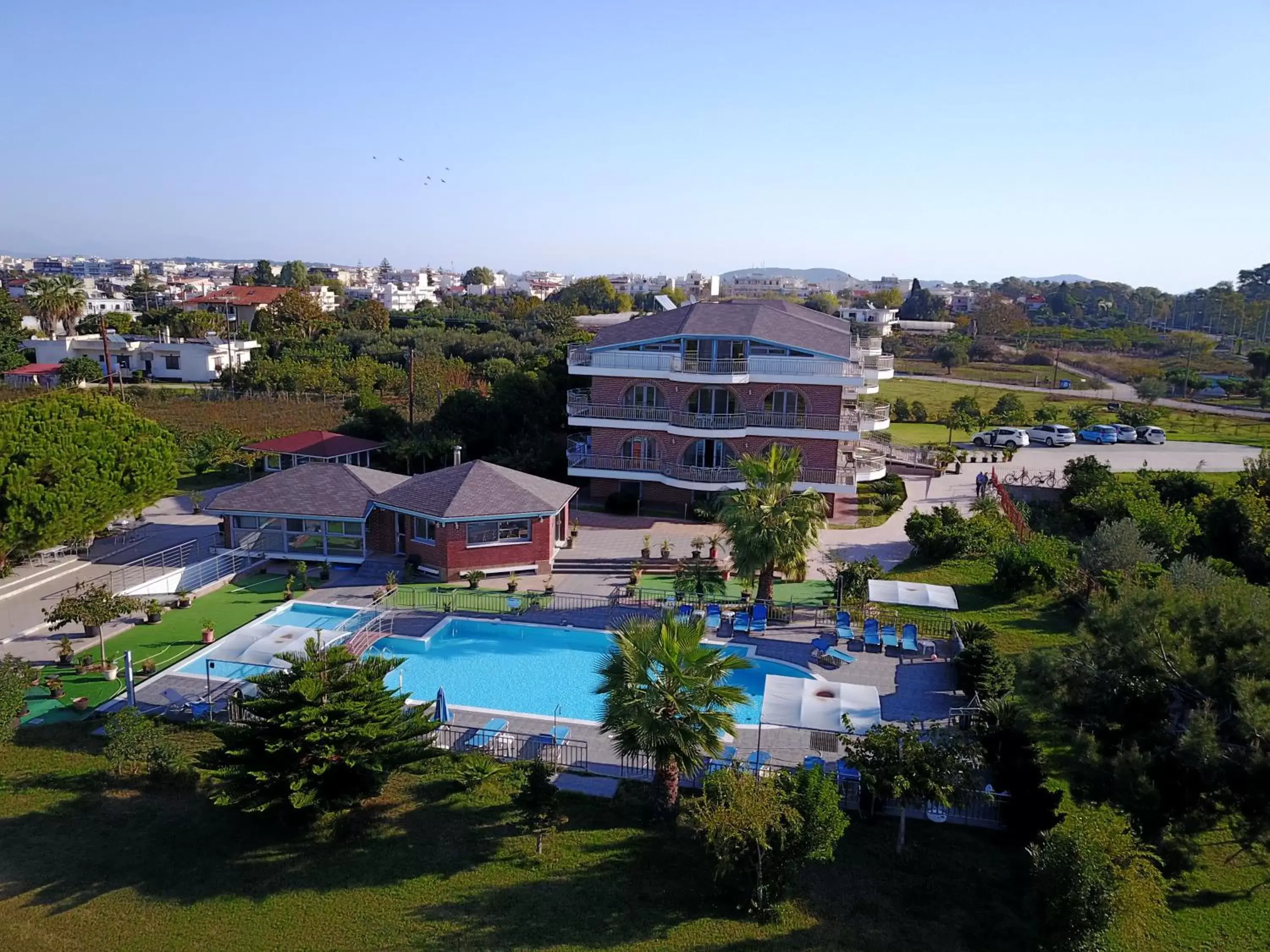 Bird's eye view, Pool View in Ionion Star Hotel