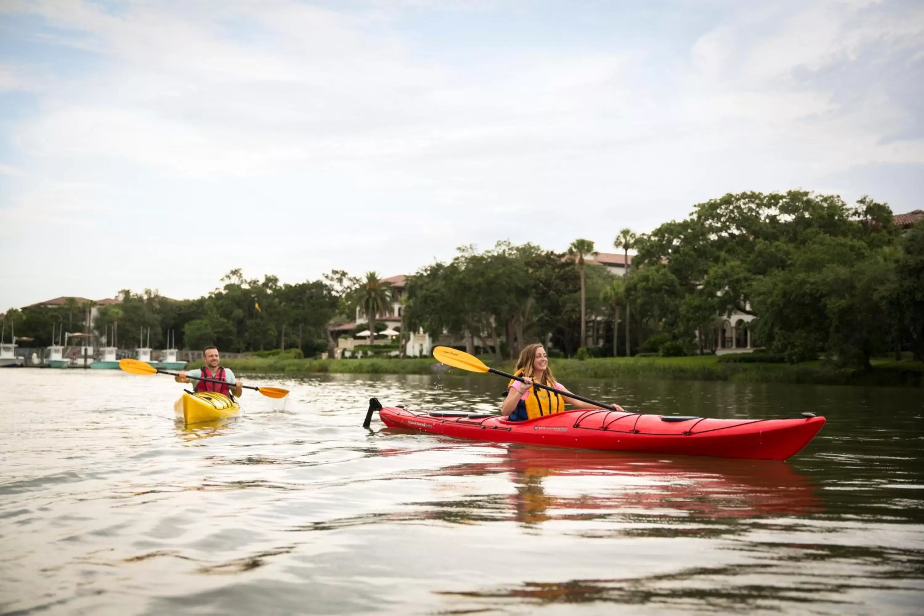 Canoeing in The Cloister