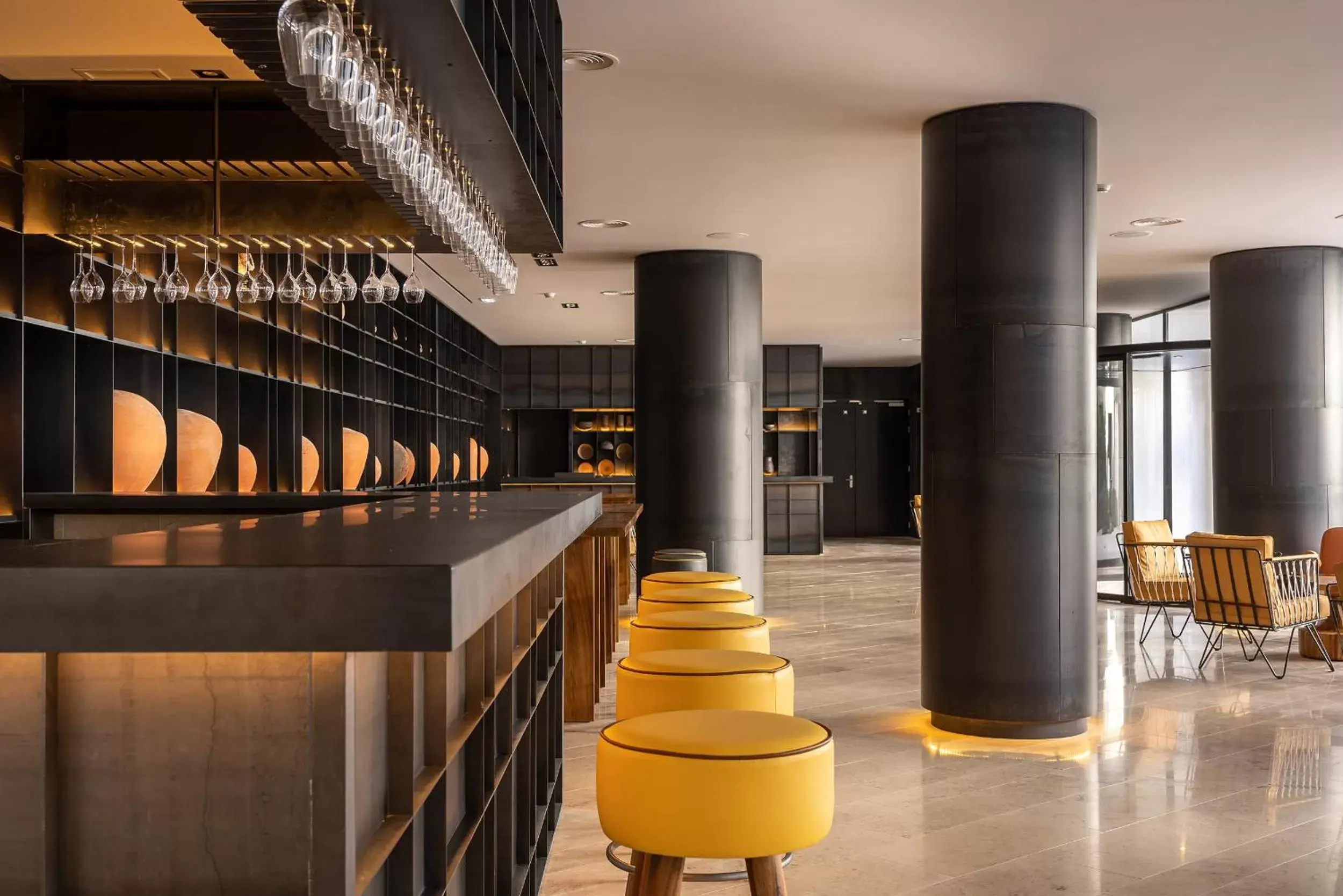 Lounge or bar, Lobby/Reception in 3HB Faro