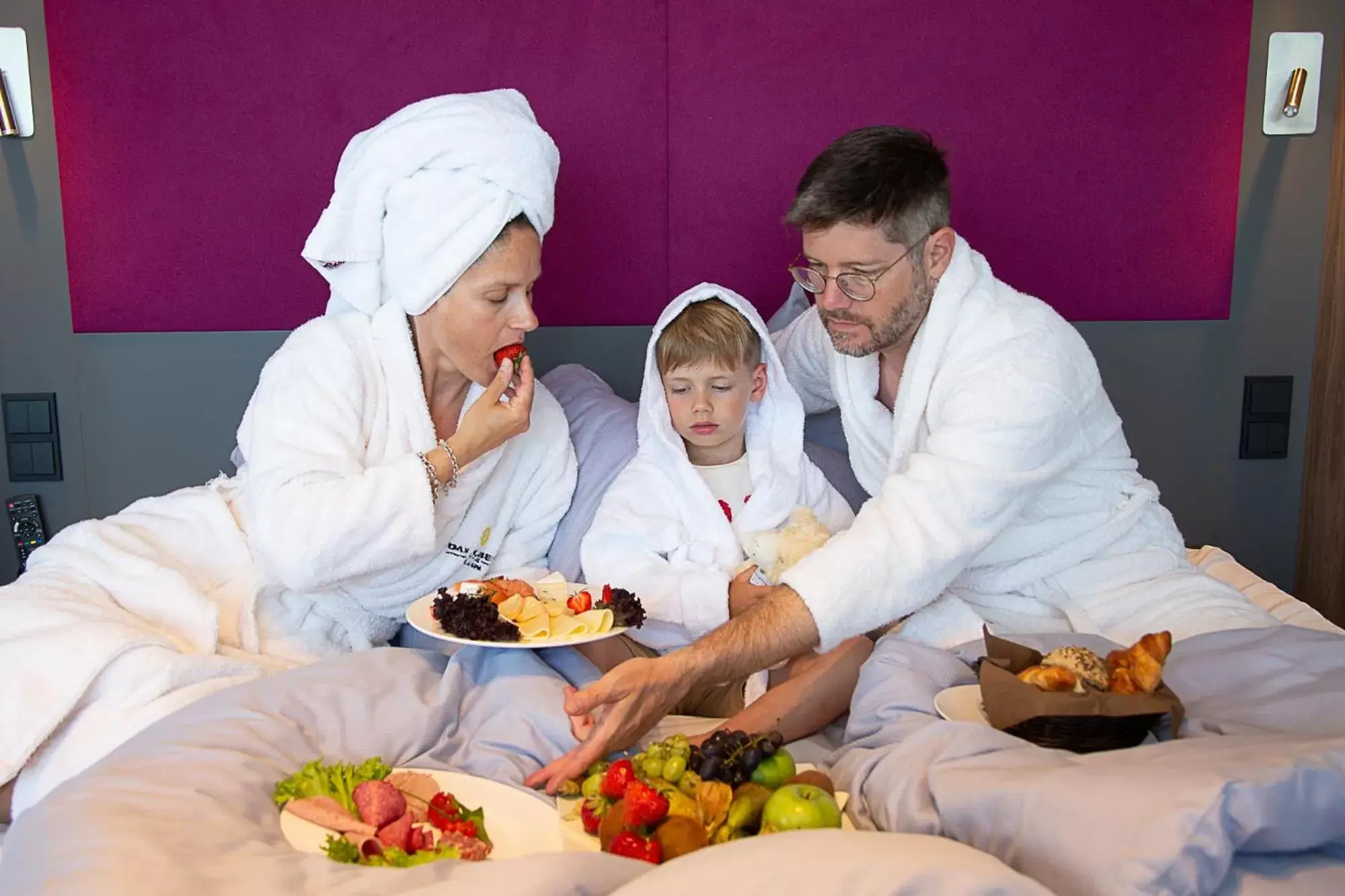 Family in Das Ahlbeck Hotel & SPA