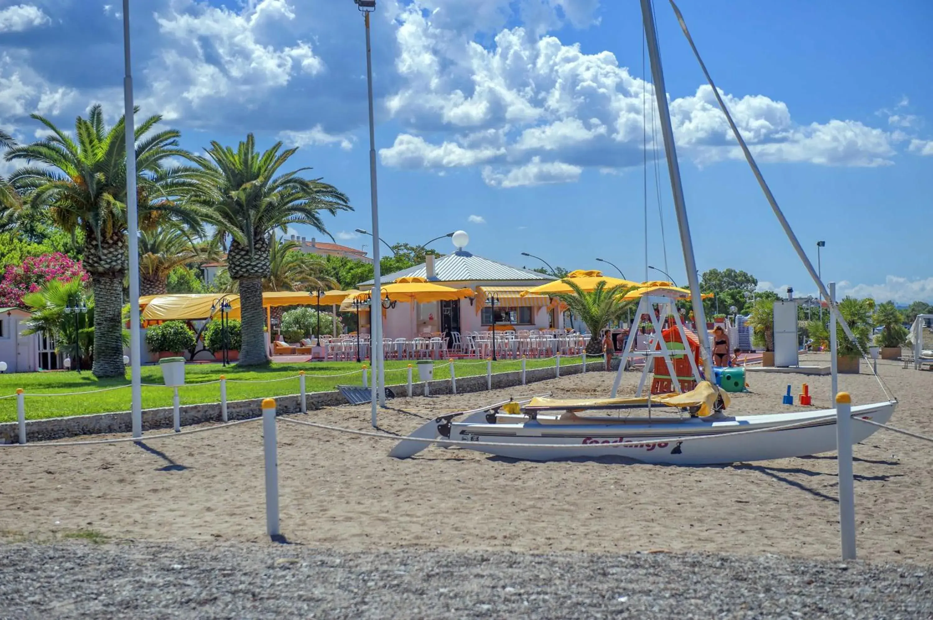 Beach in Hotel Murano