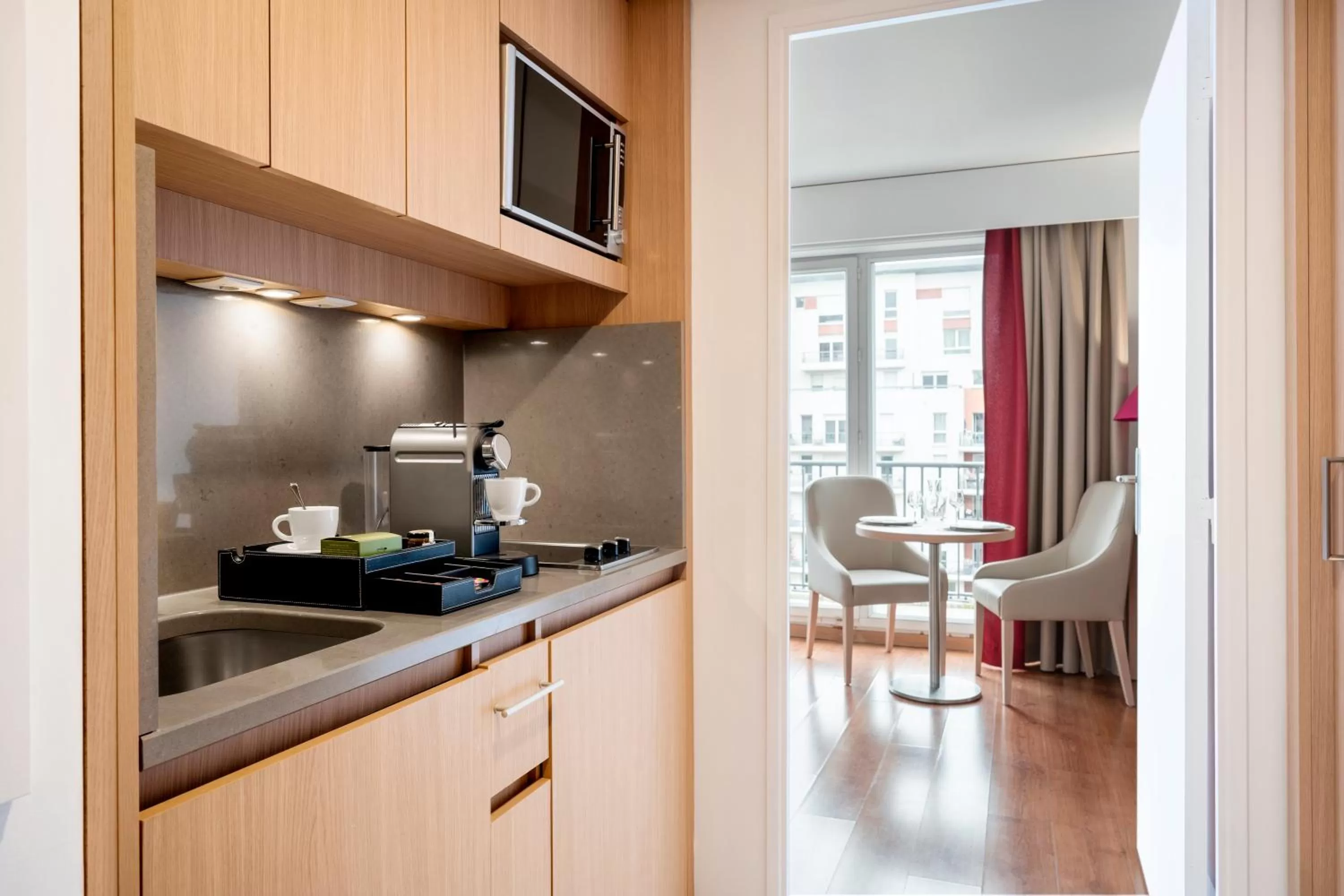 Kitchen or kitchenette in Residhome Paris-Evry