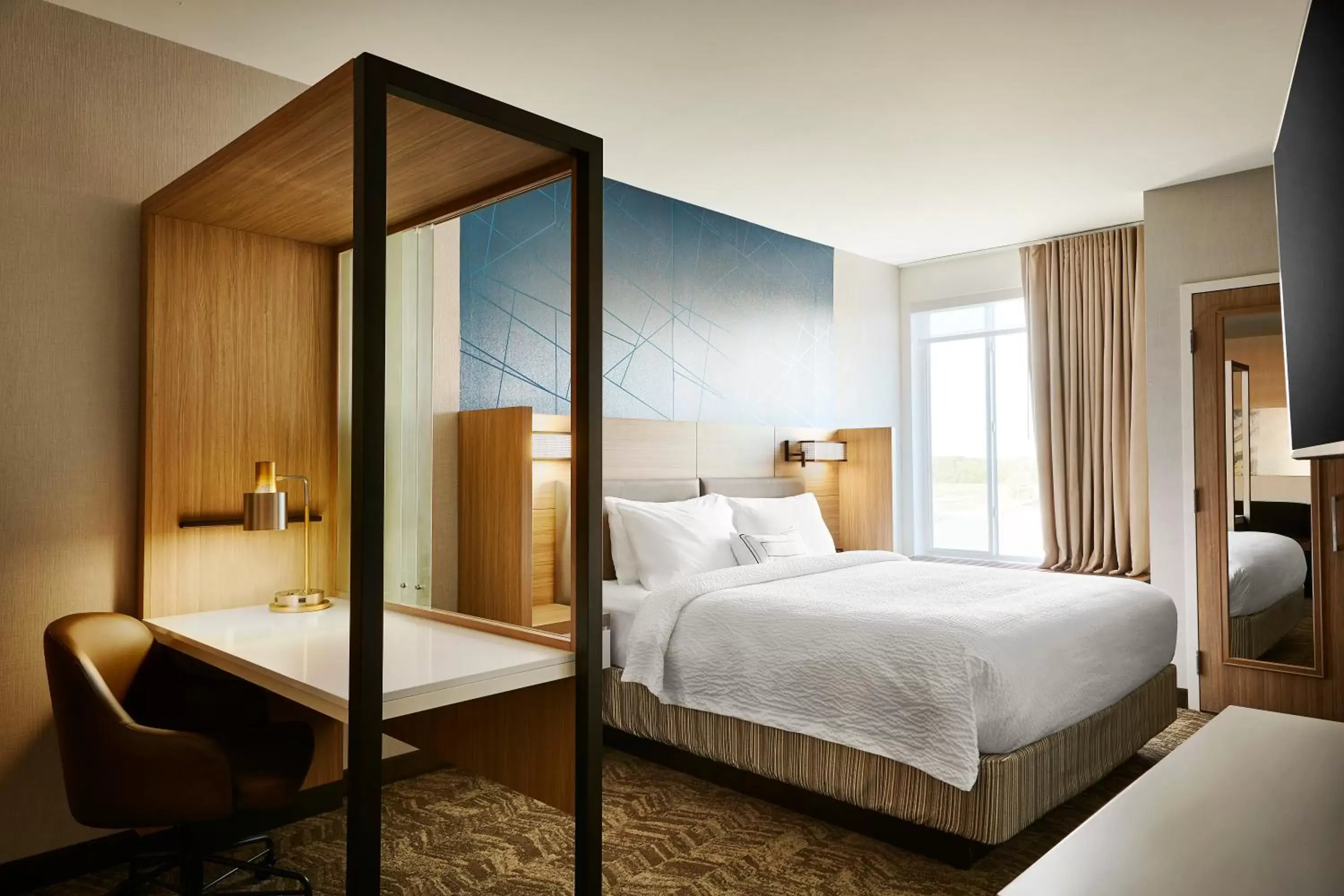 Bed in SpringHill Suites by Marriott Springfield North