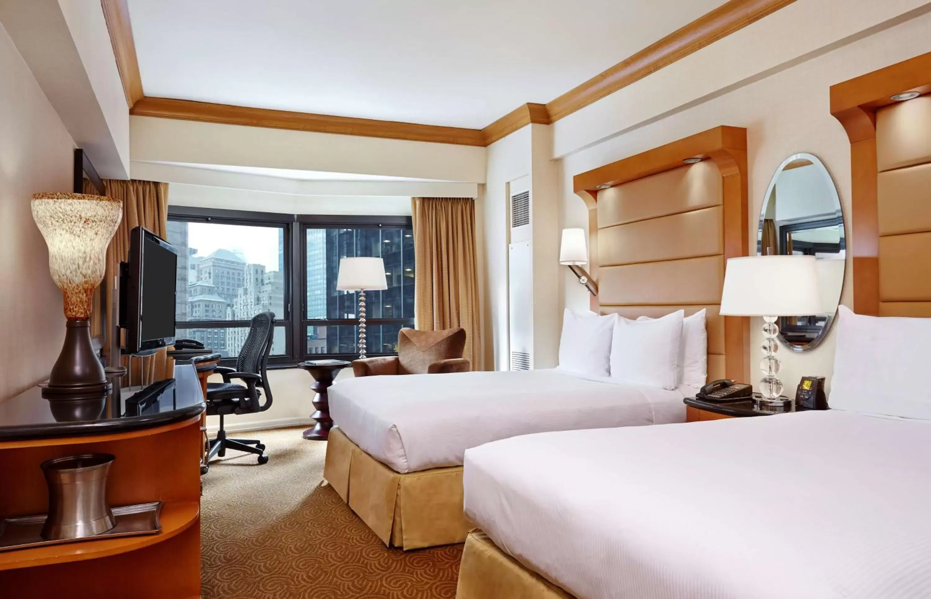 Bedroom in New York Hilton Midtown