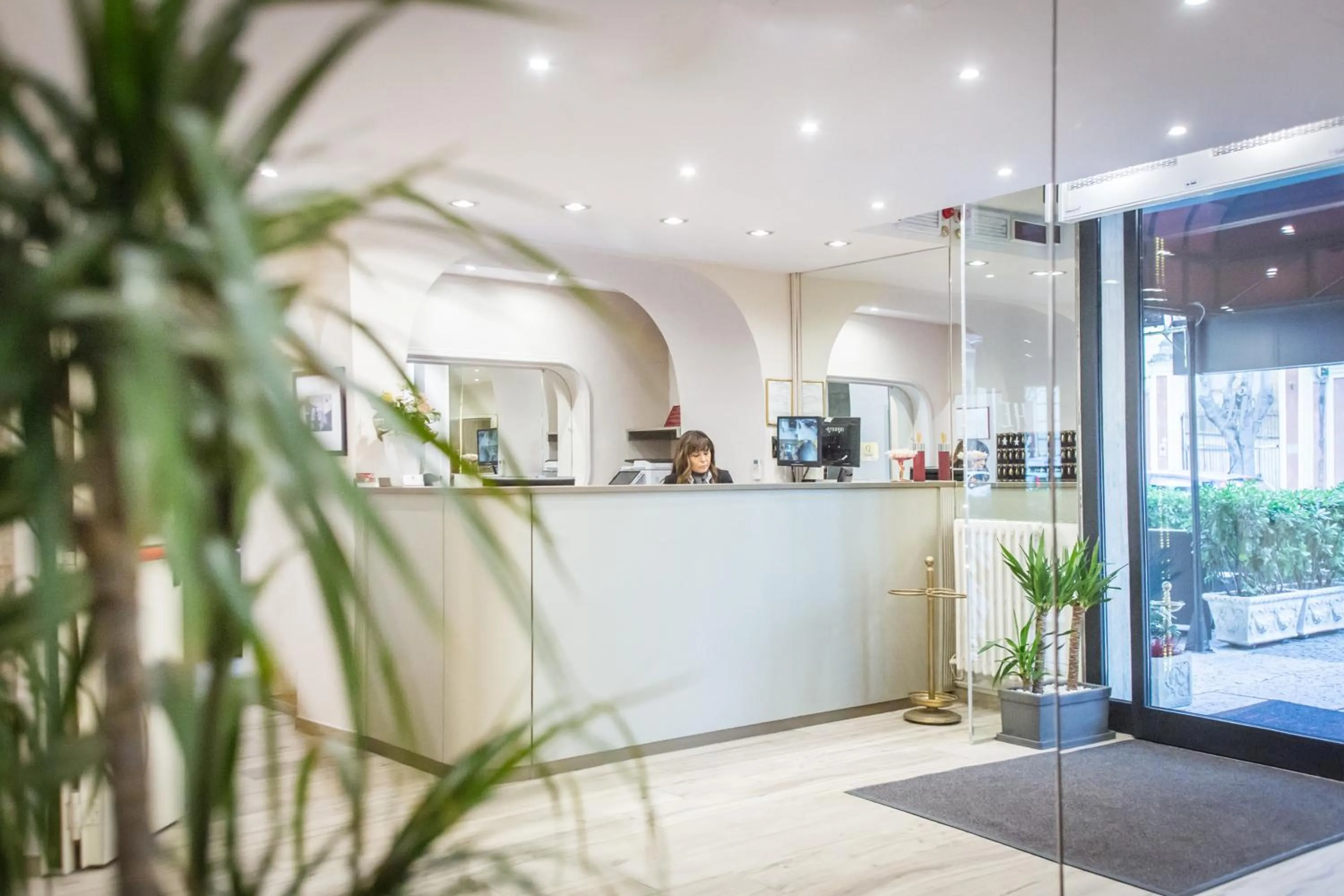 Lobby or reception in Hotel Europa