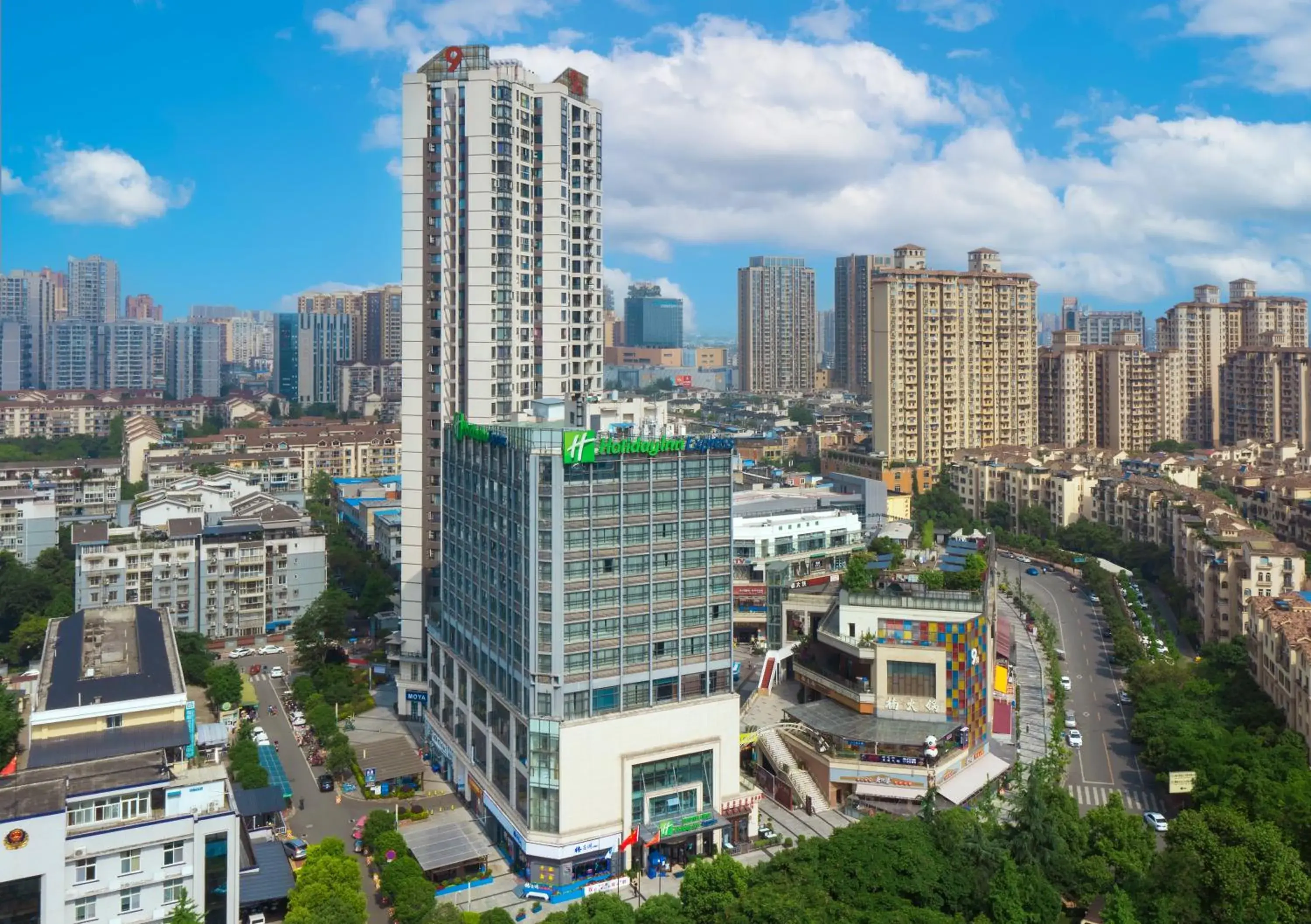 Property building, Bird's-eye View in Holiday Inn Express Chengdu Xindu, an IHG Hotel
