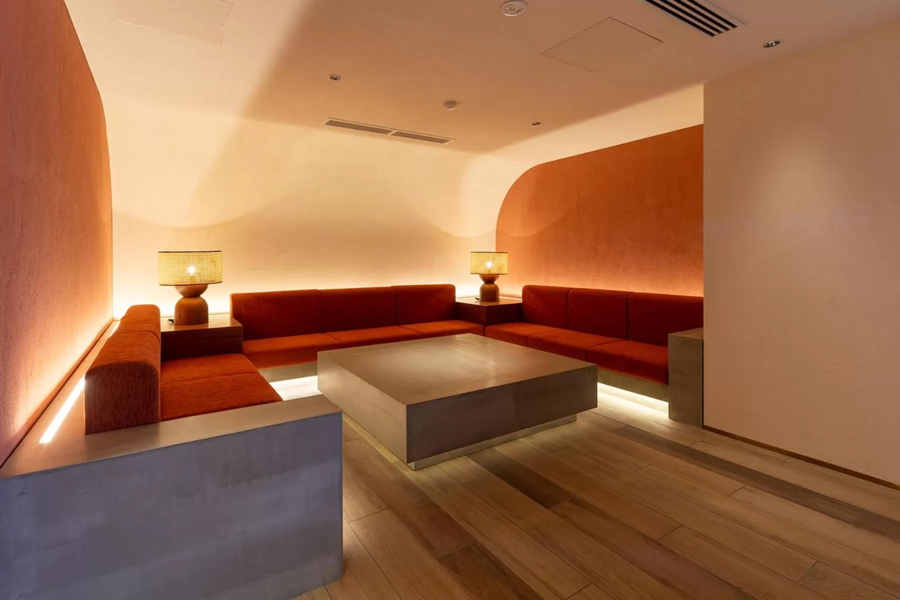 Lobby or reception in The OneFive Terrace Fukuoka