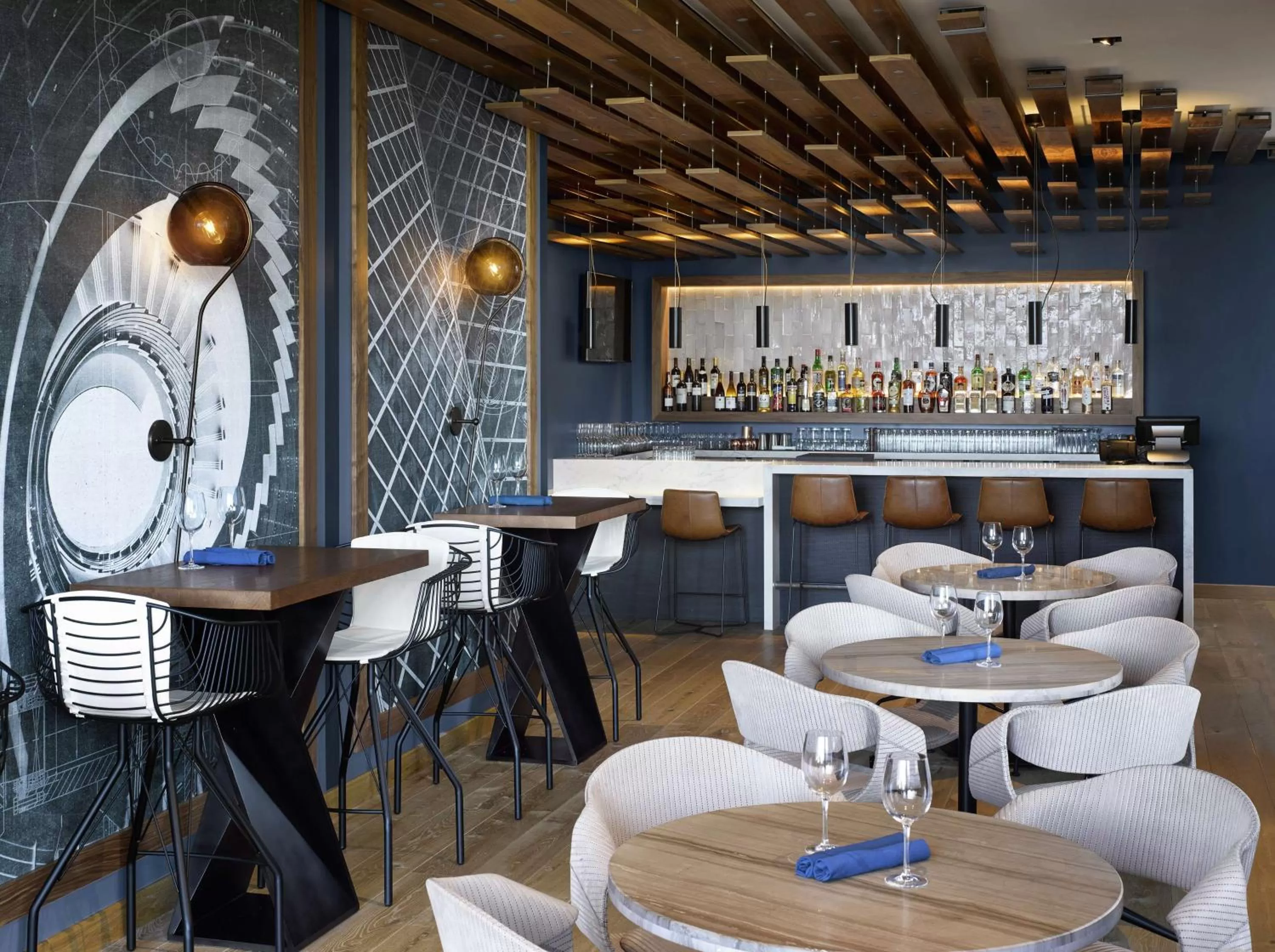 Lounge or bar in The Sound Hotel Seattle Belltown, Tapestry Collection