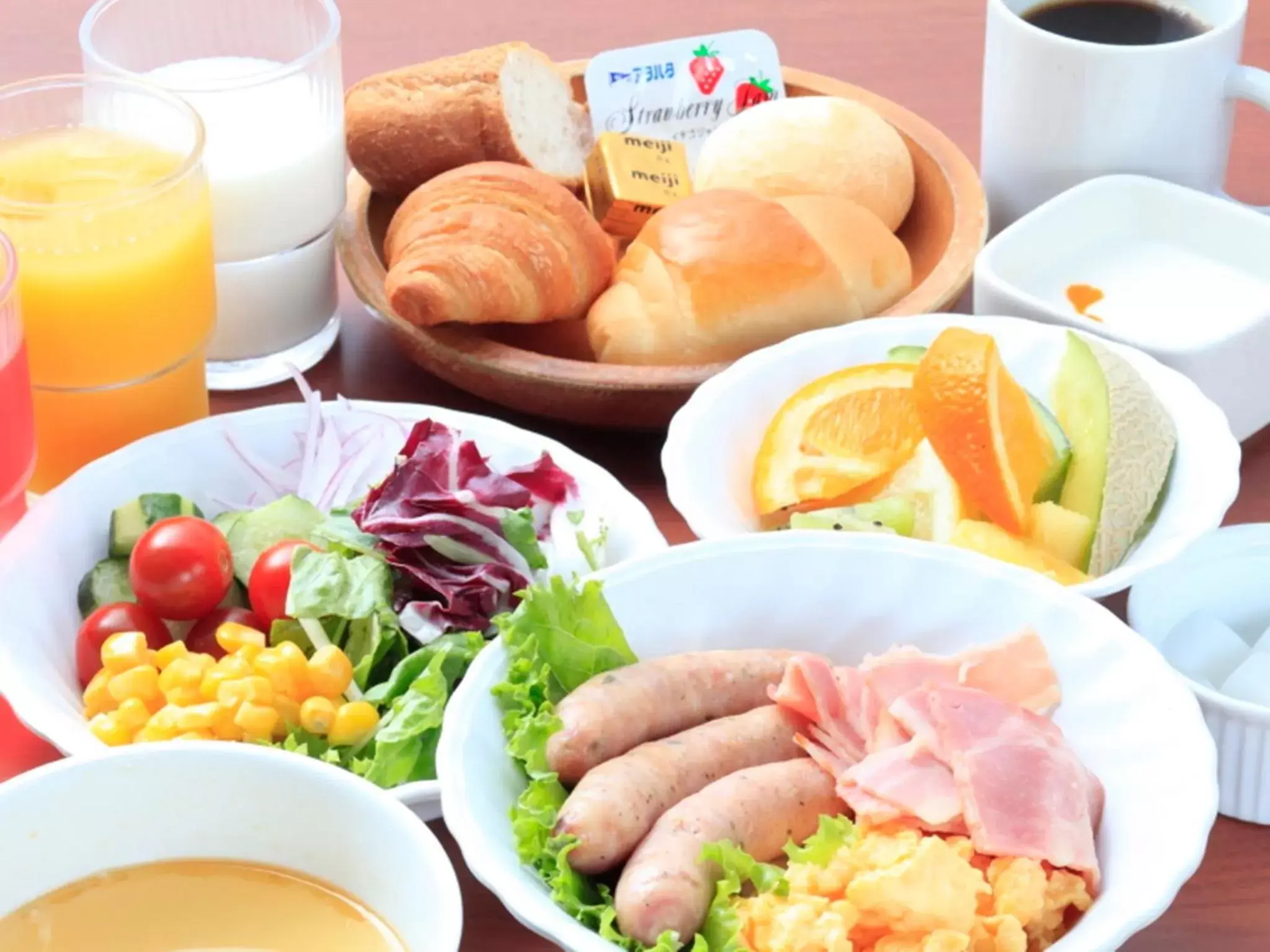 Restaurant/places to eat, Breakfast in Richmond Hotel Fukushima Ekimae