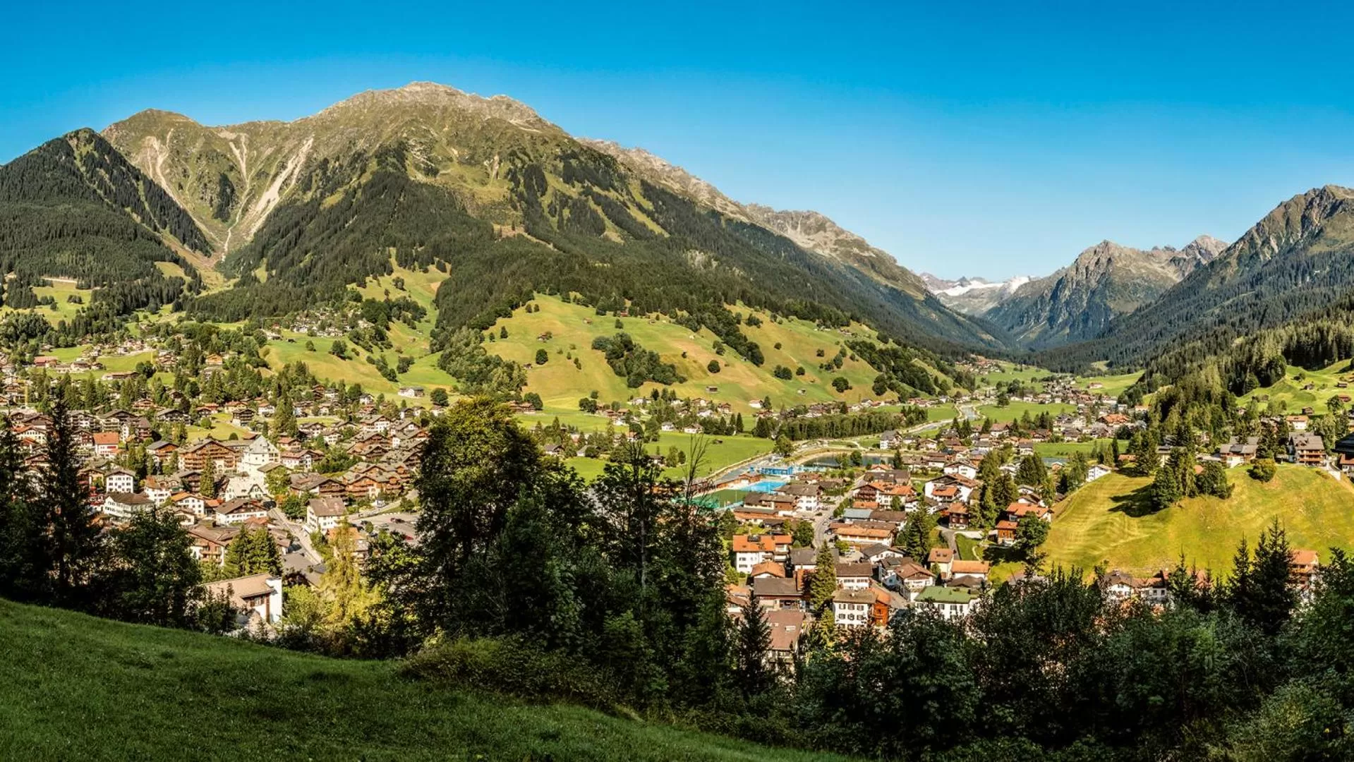 Natural landscape in Silvretta Parkhotel