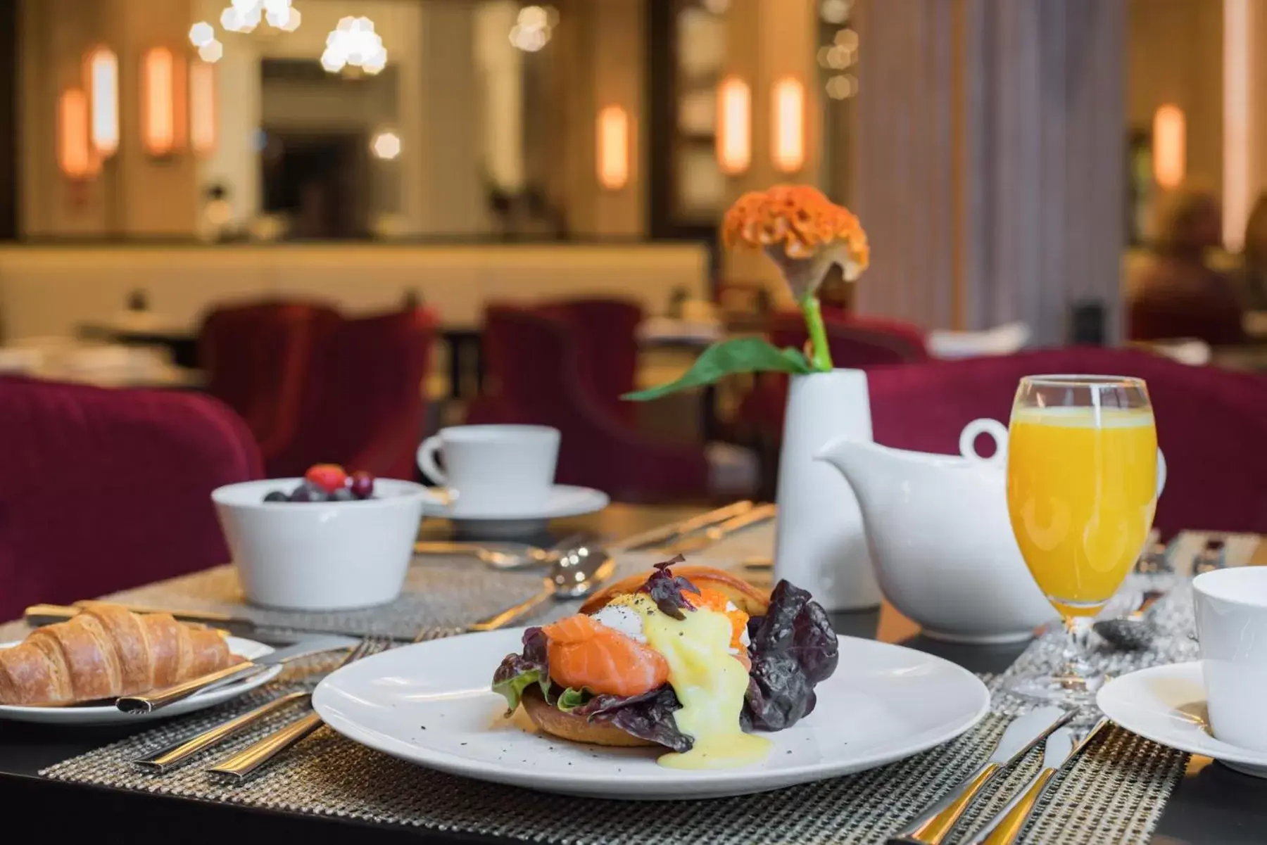 Breakfast in Grand Hotel Kempinski Riga