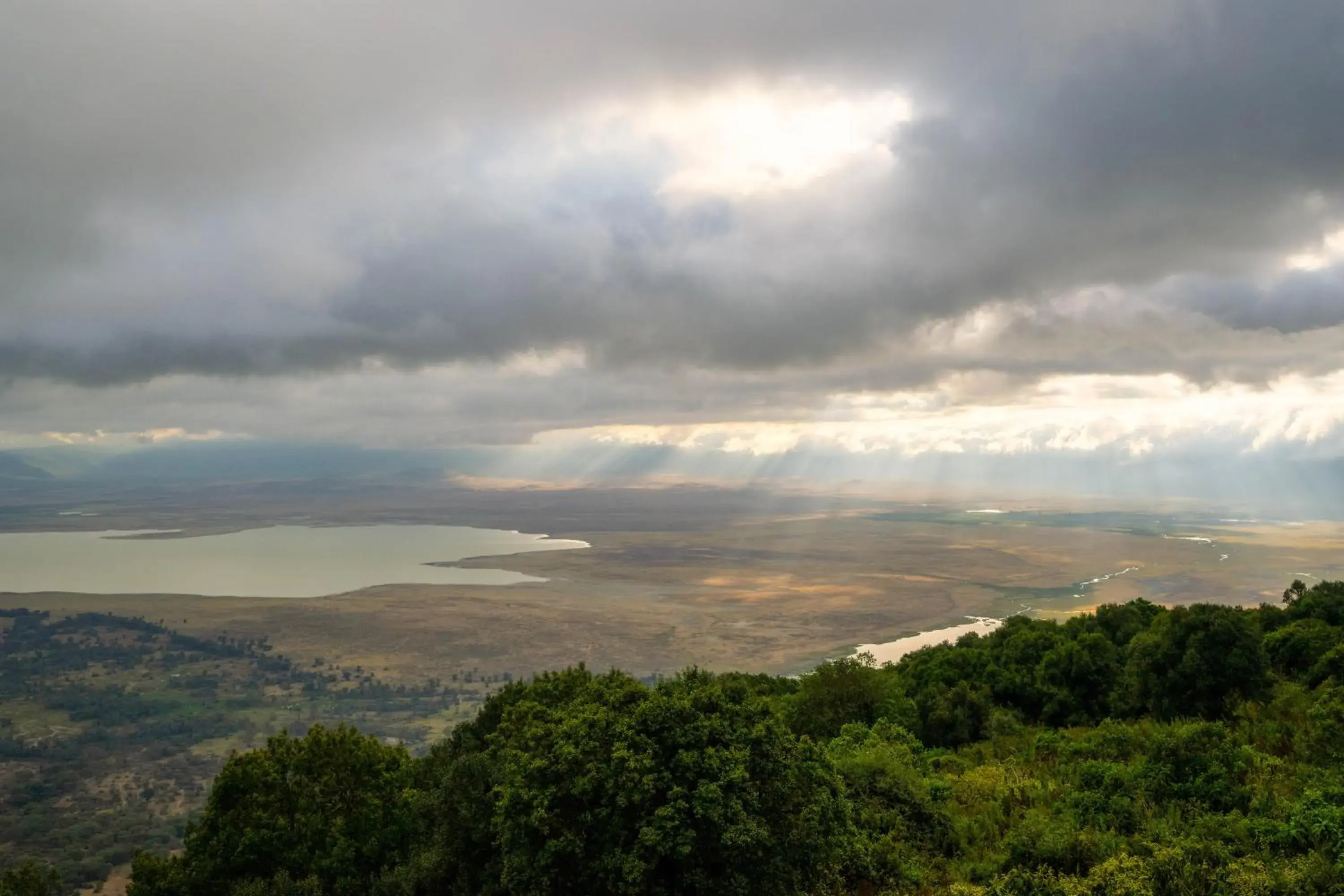 Lake view in Ngorongoro Lodge member of Melia Collection