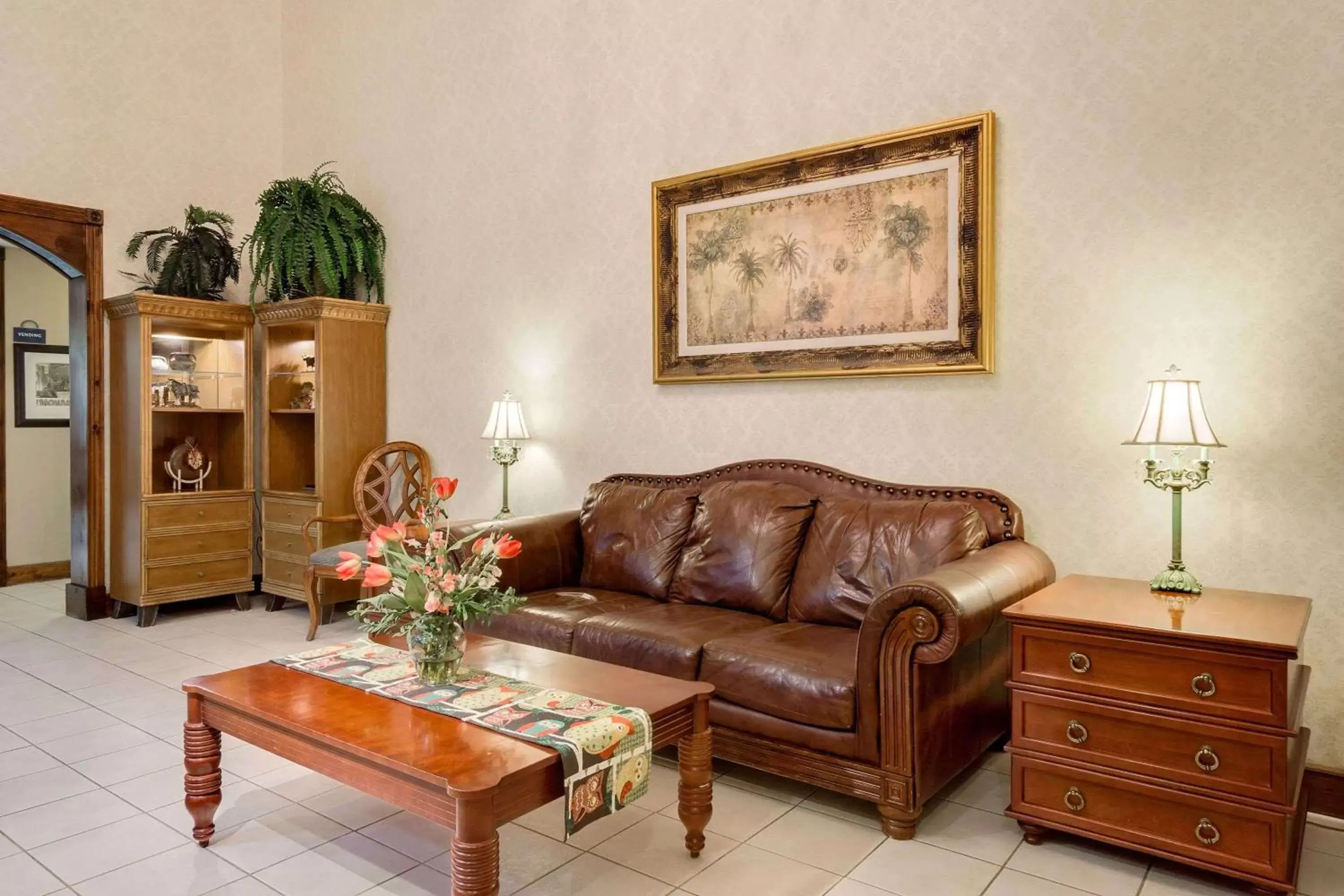 Lobby or reception, Seating Area in Magnuson Hotel West Liberty