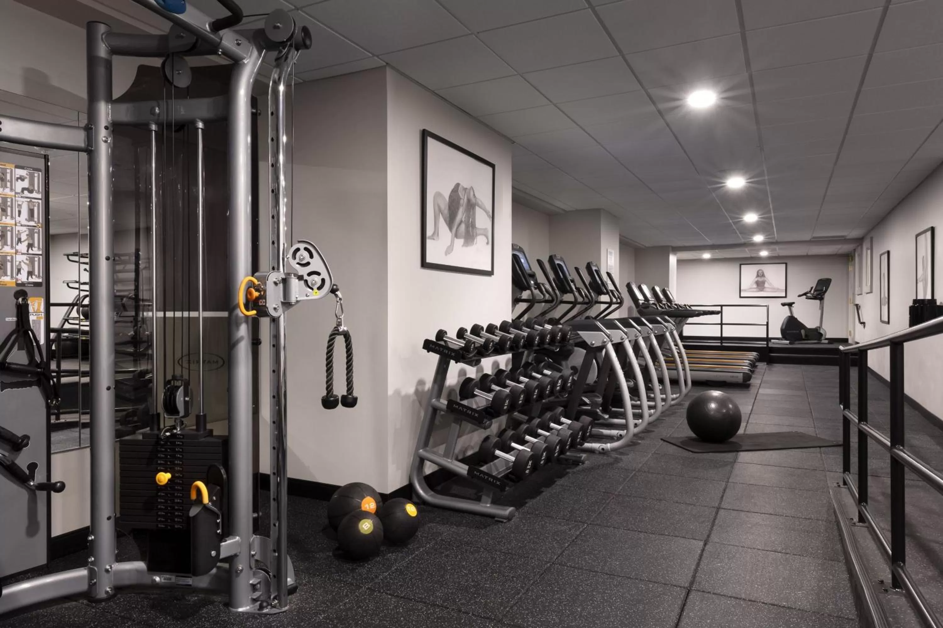 Fitness centre/facilities in The Warrior Hotel, Autograph Collection