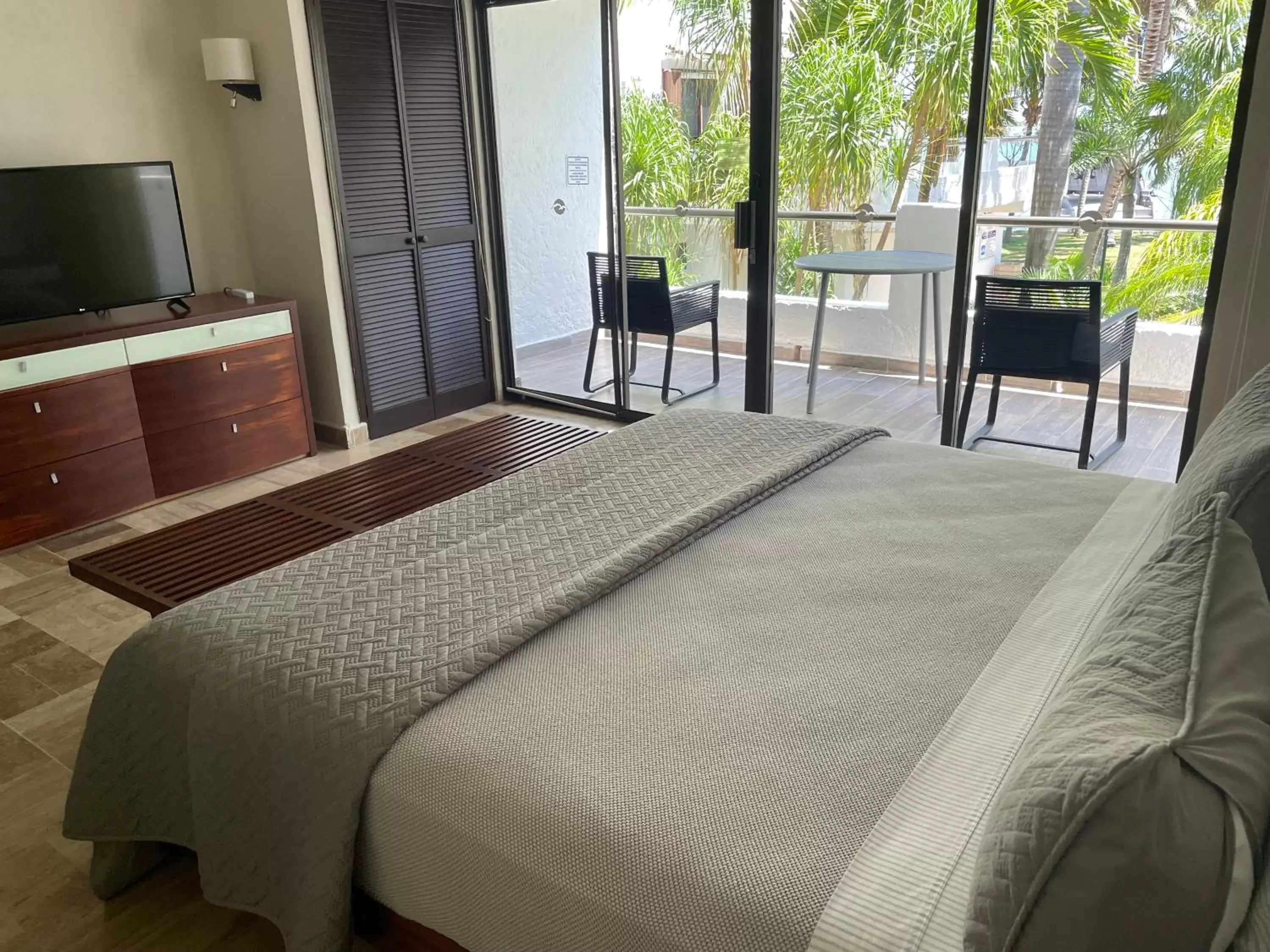 Bed in Sina Suites