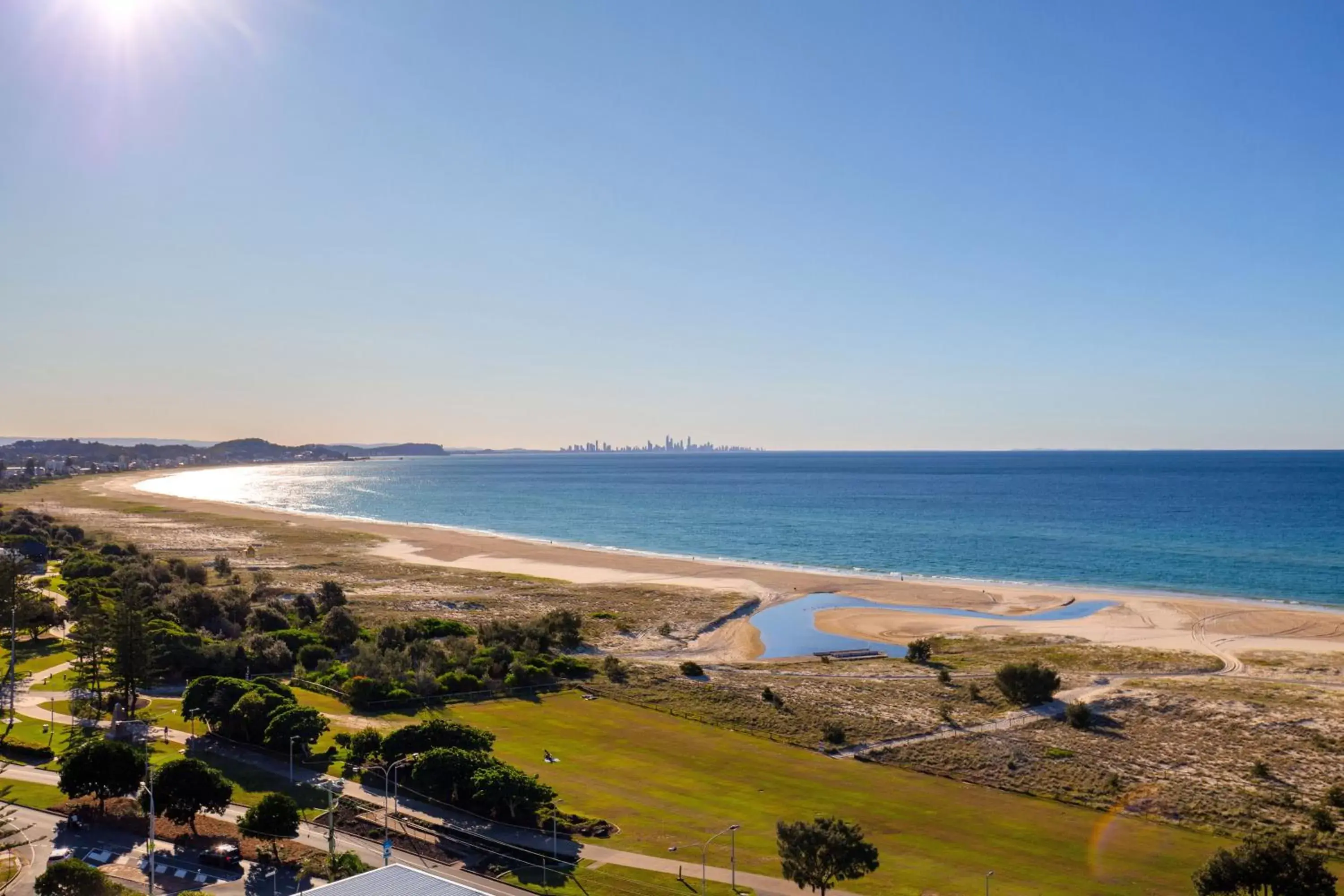 Natural landscape in Club Wyndham Kirra Beach