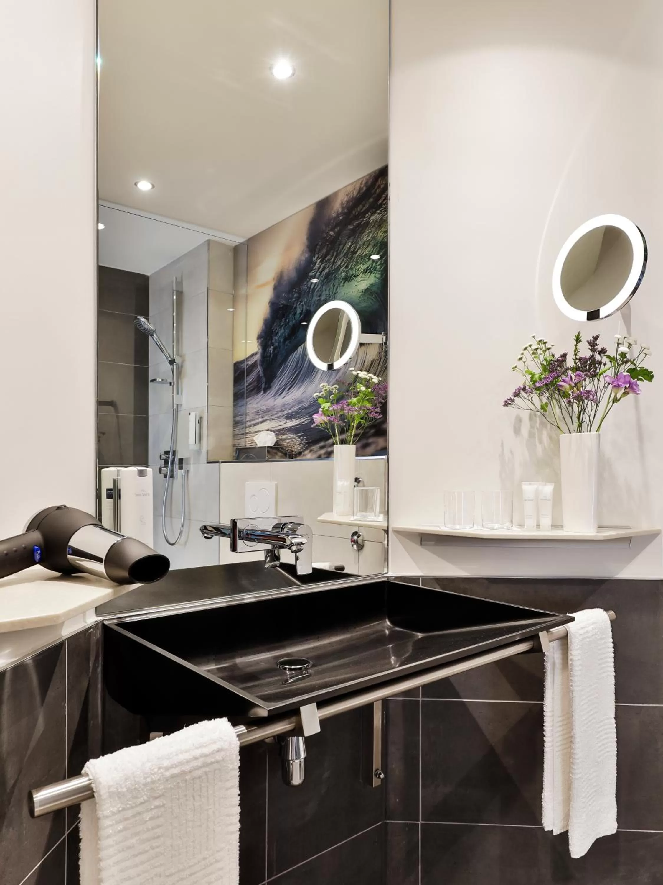 Bathroom in Dorint Hotel Dresden