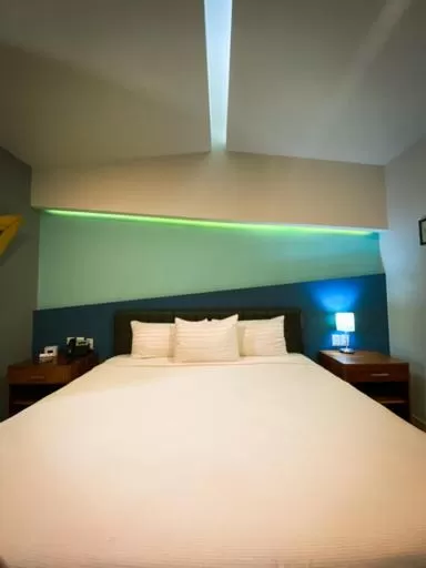 Bed in Hotel Clipperton