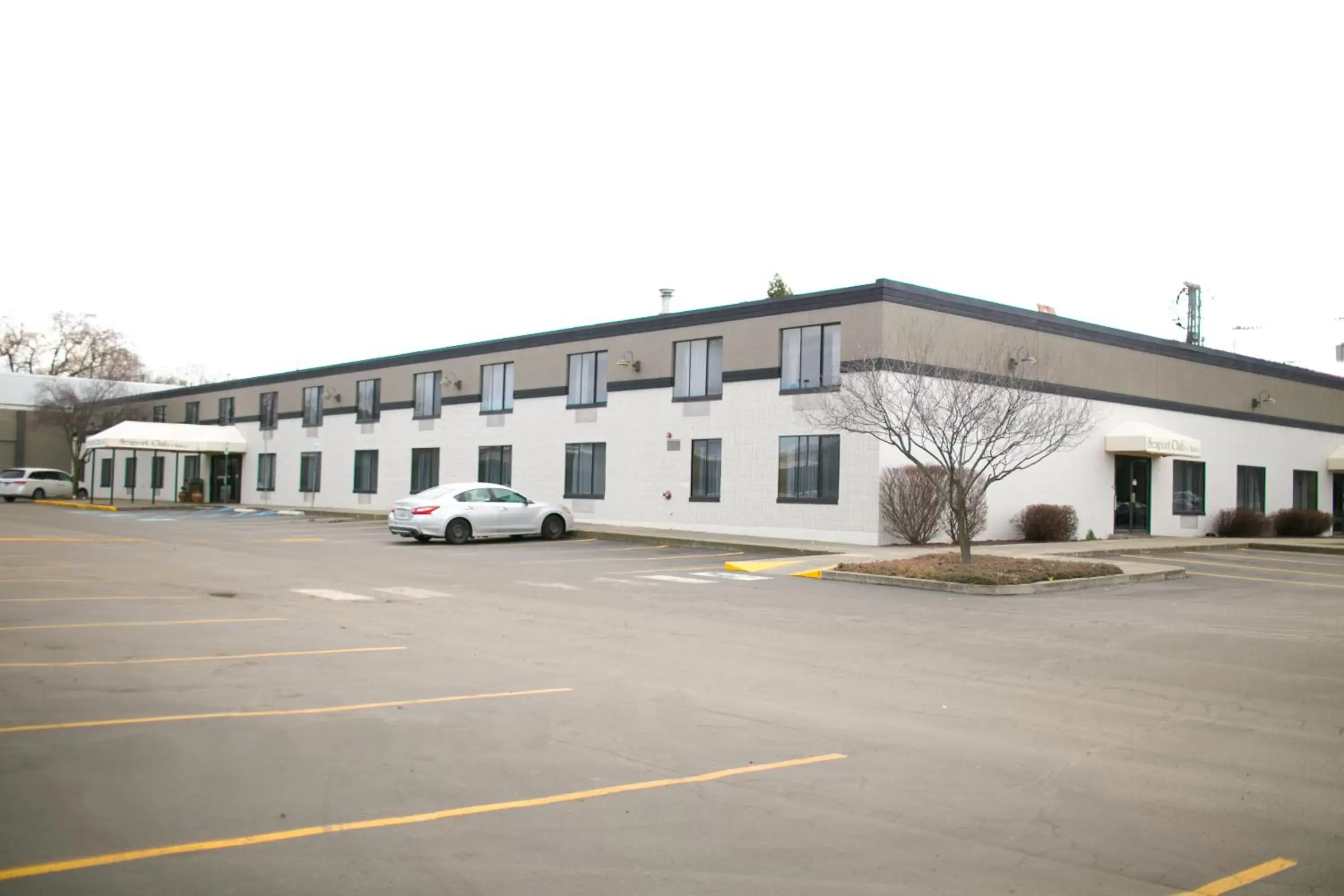 Bird's eye view, Property Building in Seaport Inn & Suites