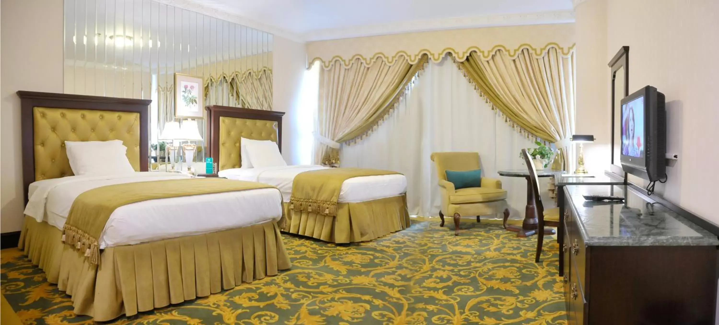 Bed in Habitat Hotel All Suites - Jeddah