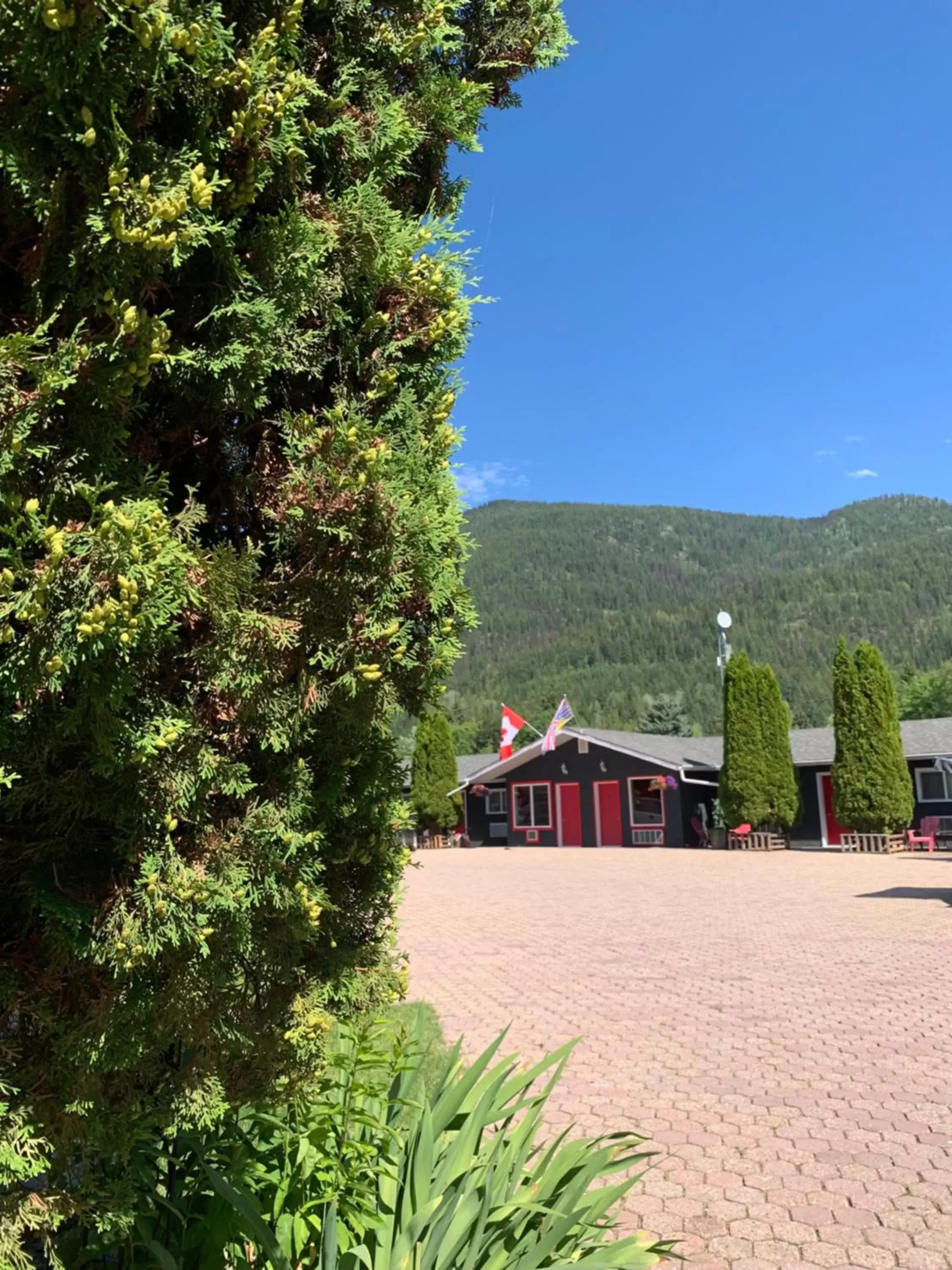 Property Building in Arrow Lake Motel