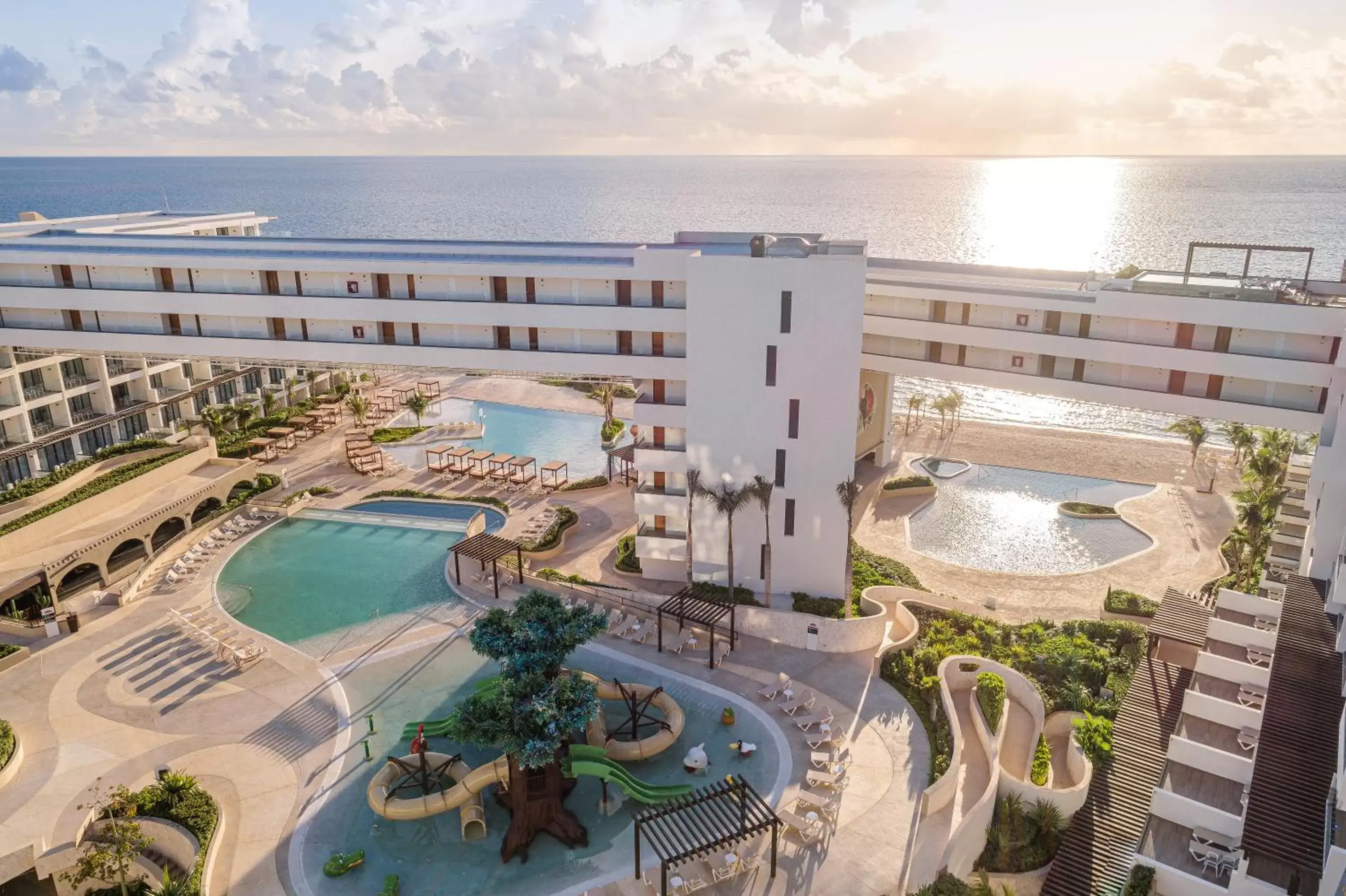 Bird's eye view, Pool View in Sensira Resort & Spa Riviera Maya All Inclusive