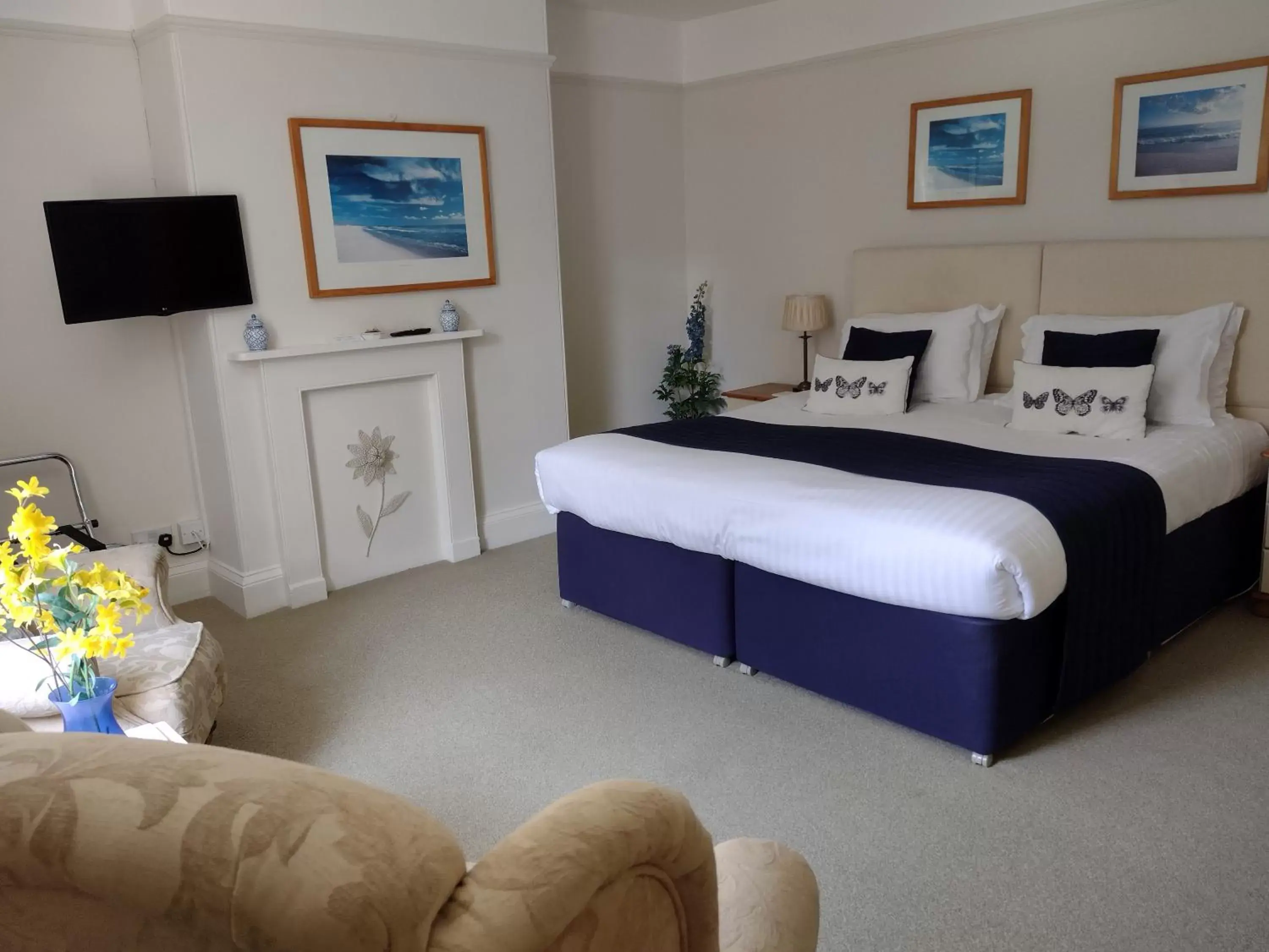 Bedroom in Buckley Farmhouse