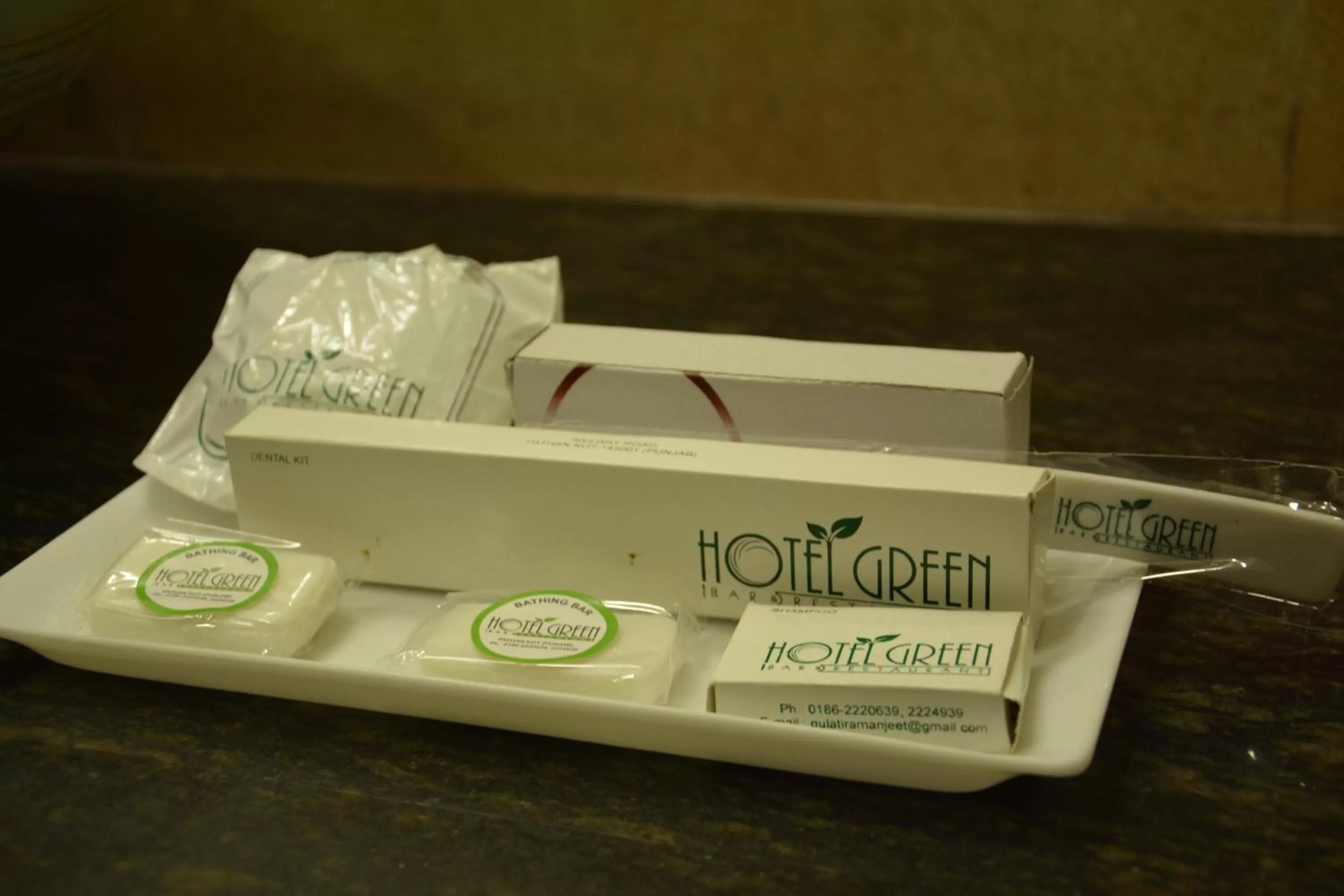 Toilet in Green Hotel & Restaurant