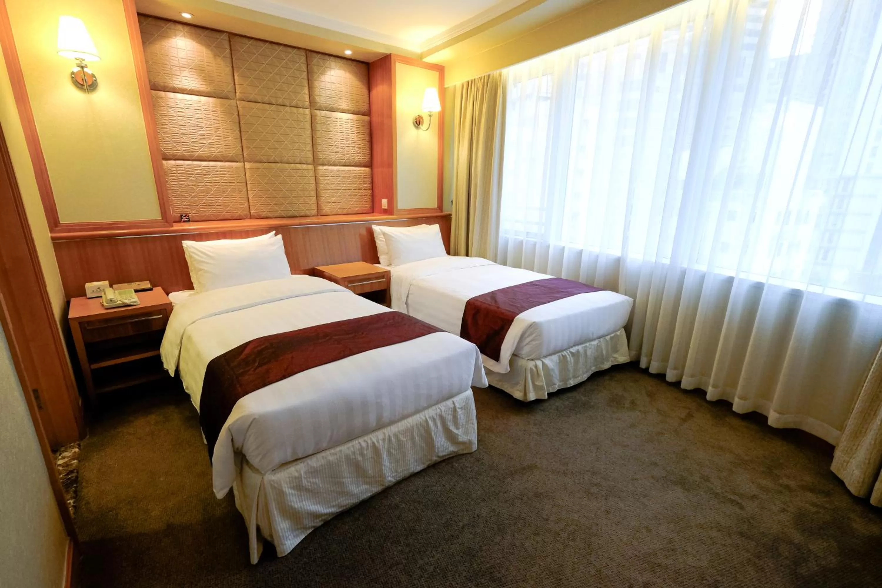 Bed in South Pacific Hotel