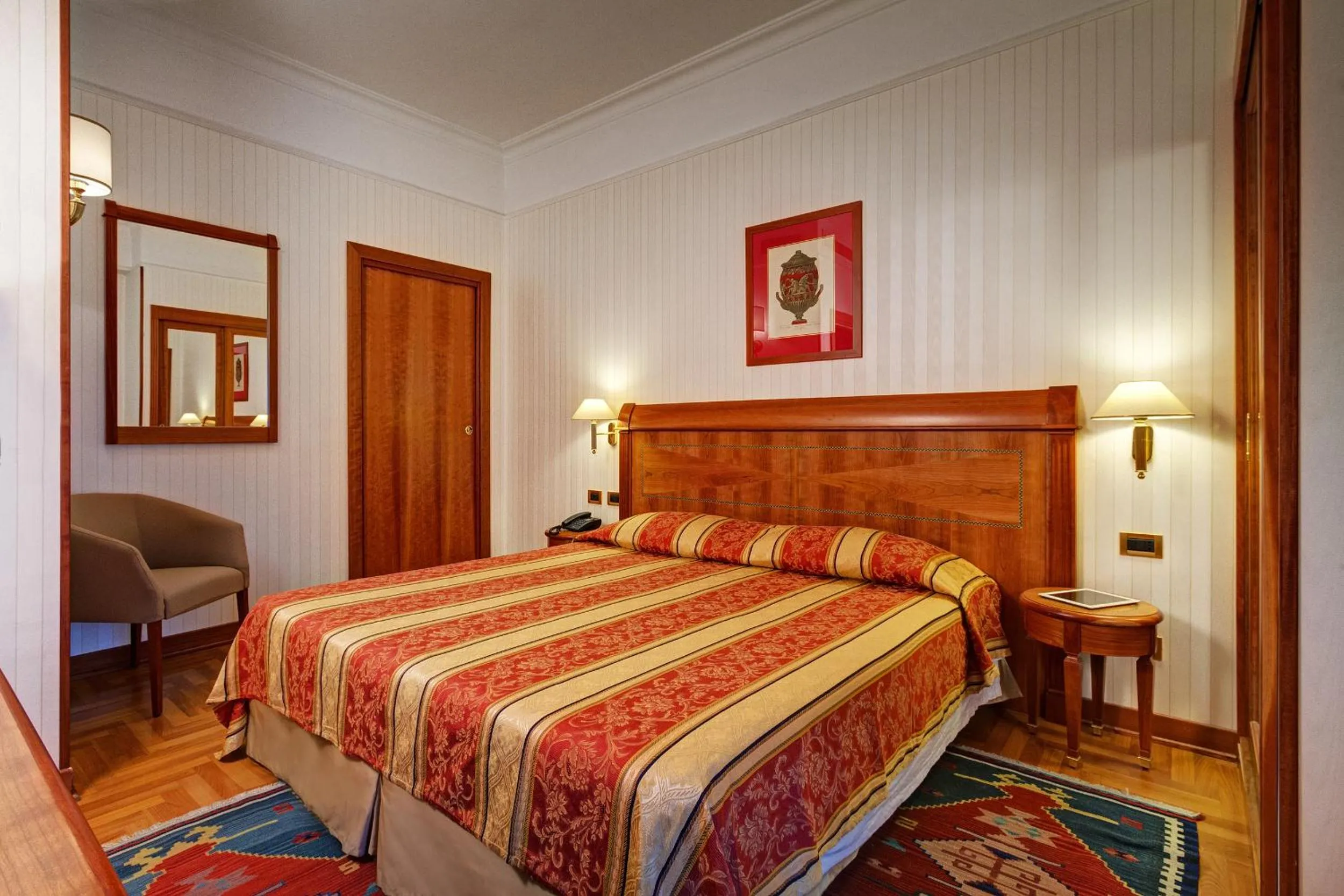 Photo of the whole room, Bed in Residenza RomaCentro