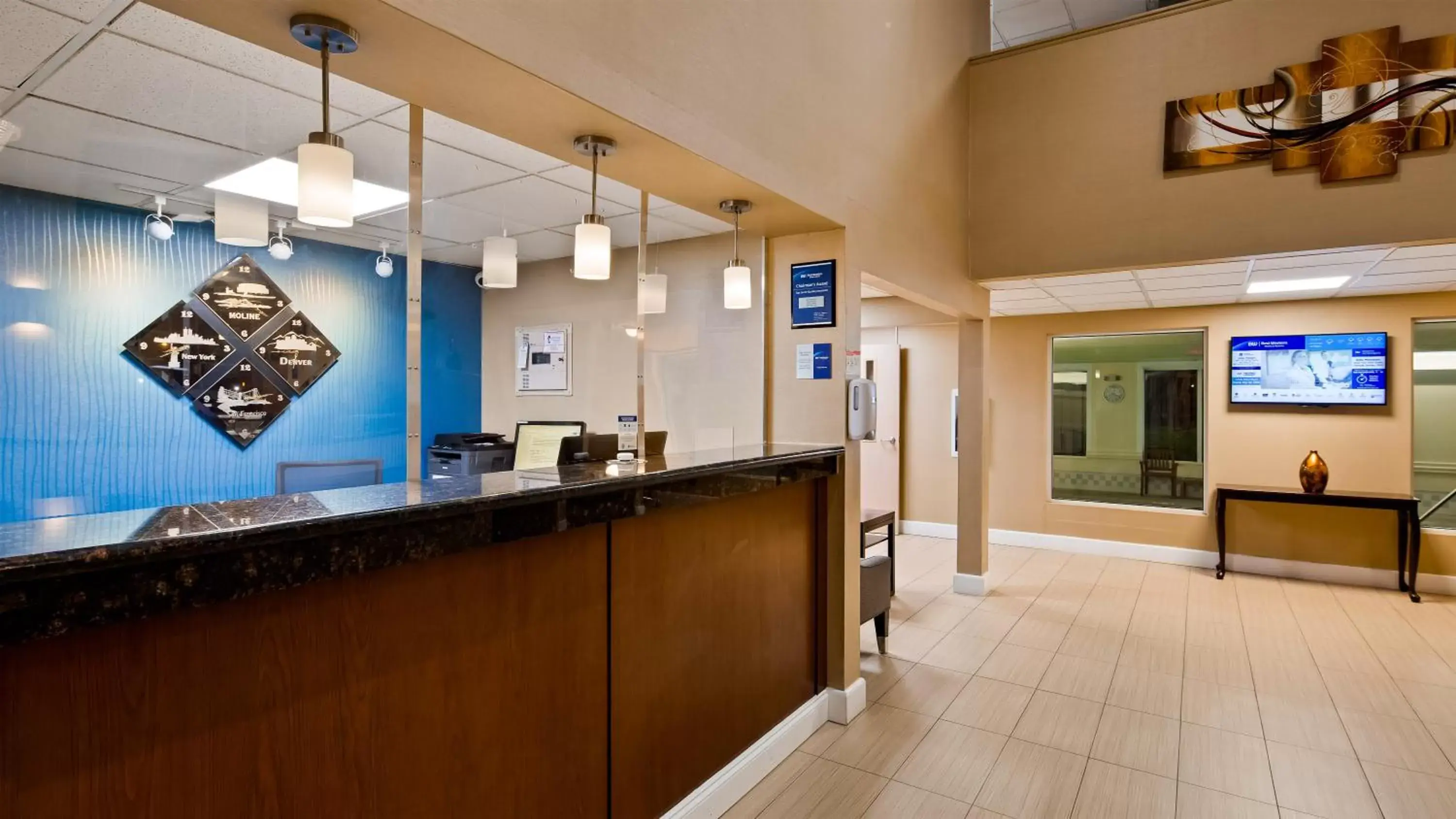 Lobby or reception, Lobby/Reception in Best Western Airport Inn