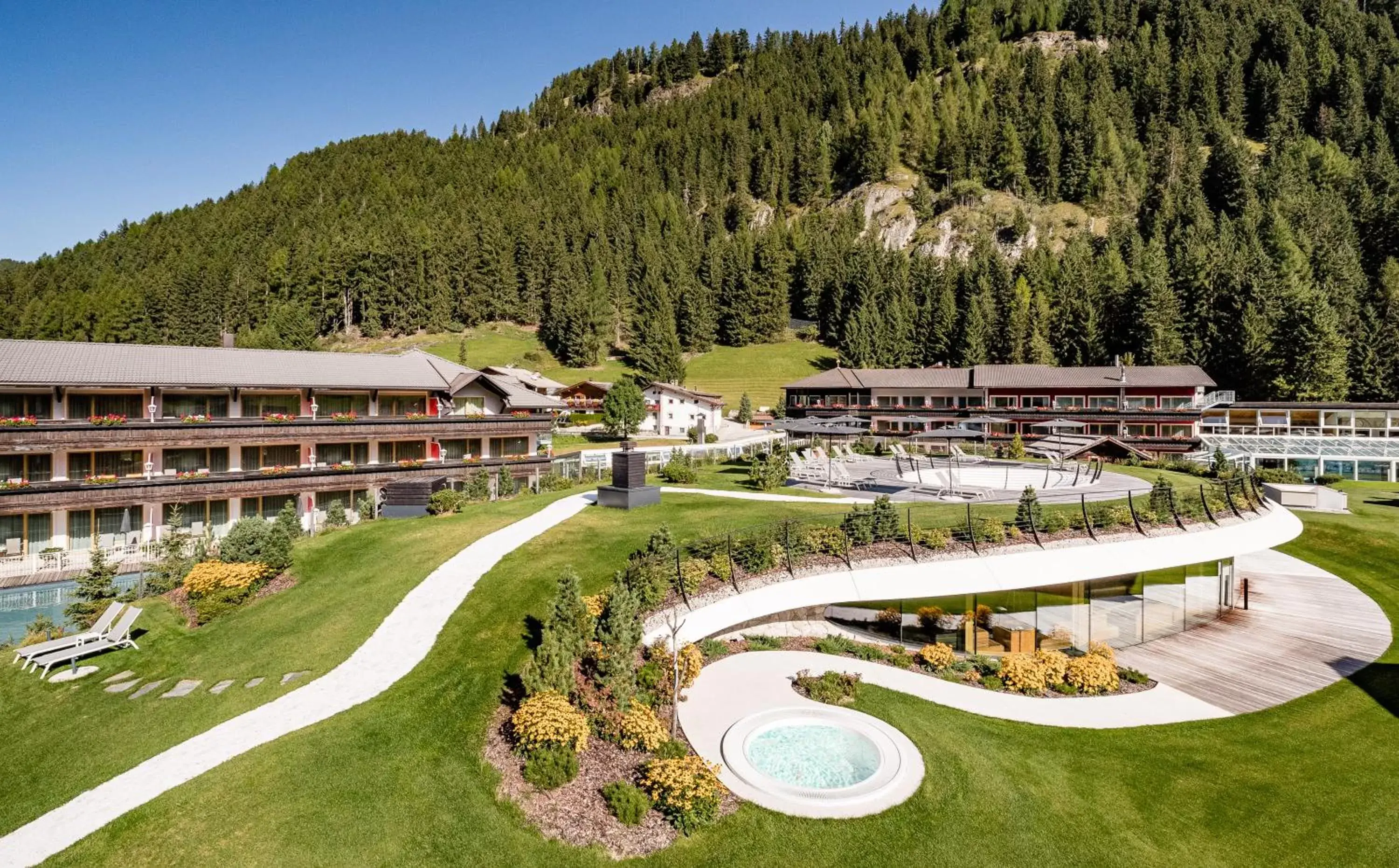 Bird's eye view in Hotel Alpenroyal - The Leading Hotels of the World