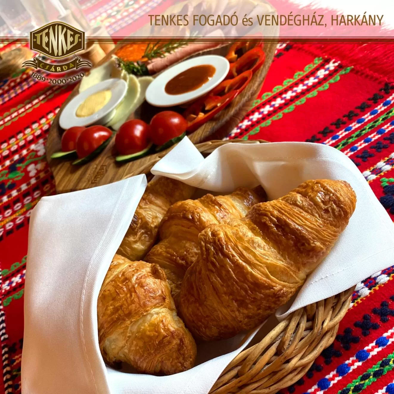 Breakfast, Food in Tenkes Fogadó és Vendégház Harkány