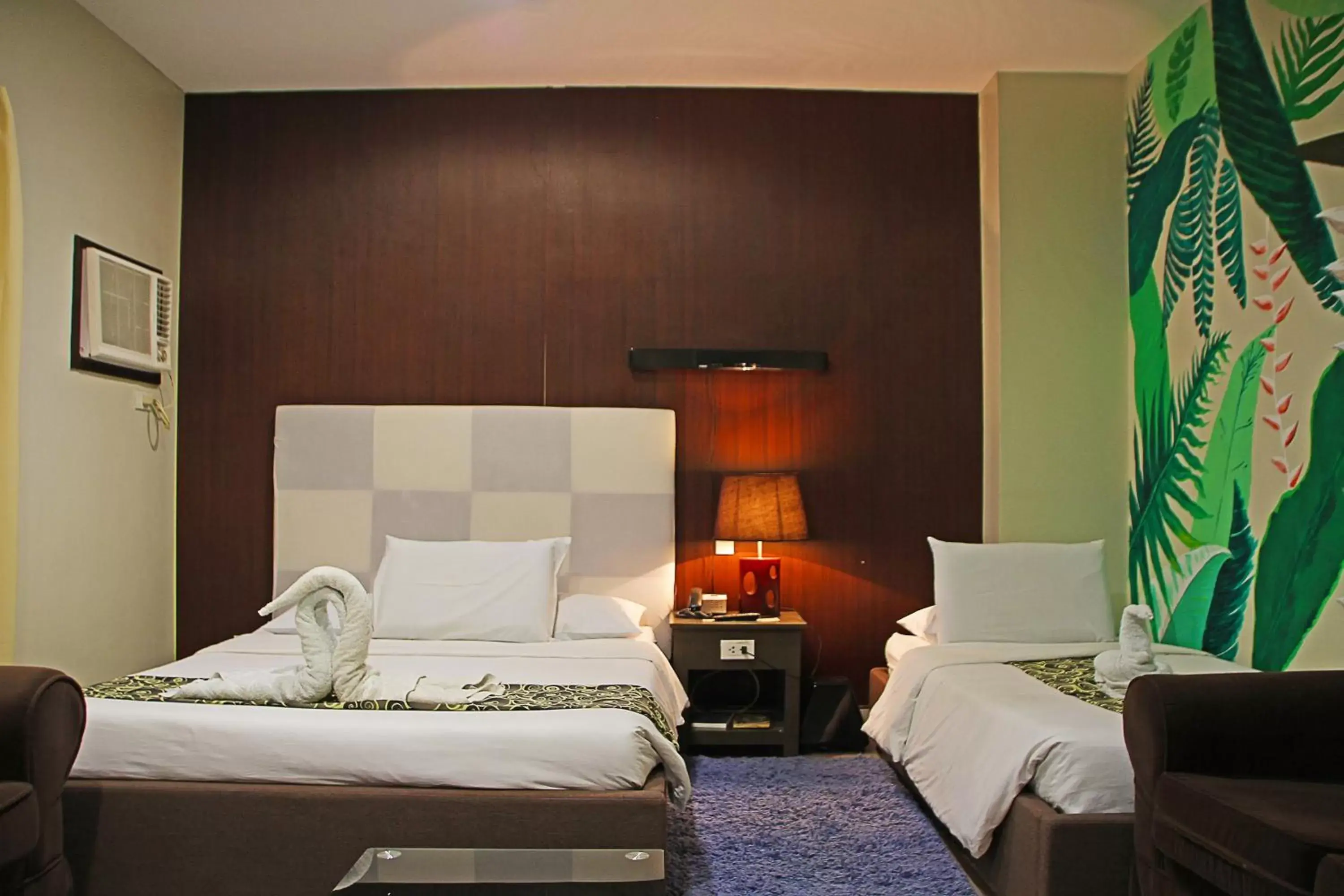 Bed in Grande Vista Hotel